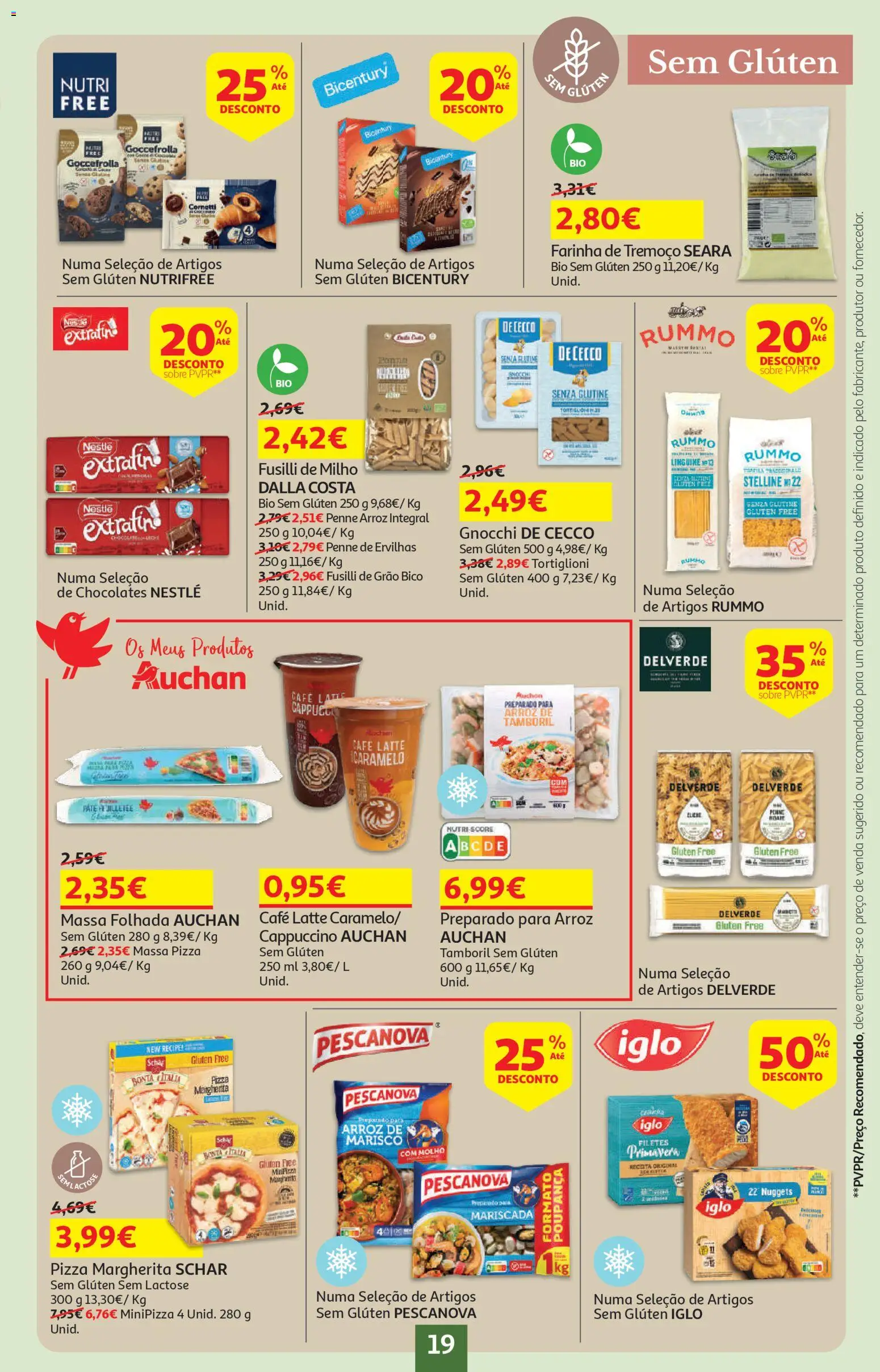 Auchan - Preços Redondos │ válido de 13.01.2026 | Página: 19 | Produtos: Nestlé, Arroz, Milho, Nuggets