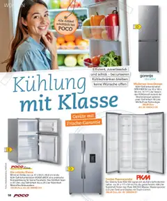 Poco Wohnwelt Herbst 2025 ab 01.09.2025 gültig | Seite: 58 | Produkte: Gorenje, Kühlgefrierkombination