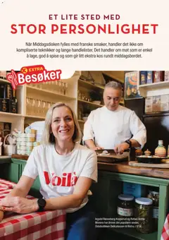 Forhåndsvisning av Coop Extra Middagsdisken Bonjour Frankrike gyldig fra 10.03.2026 | Side: 8