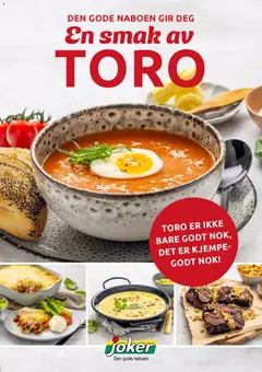 Forhåndsvisning av Joker TORO - kjempegodt nok! gyldig fra 07.04.2026