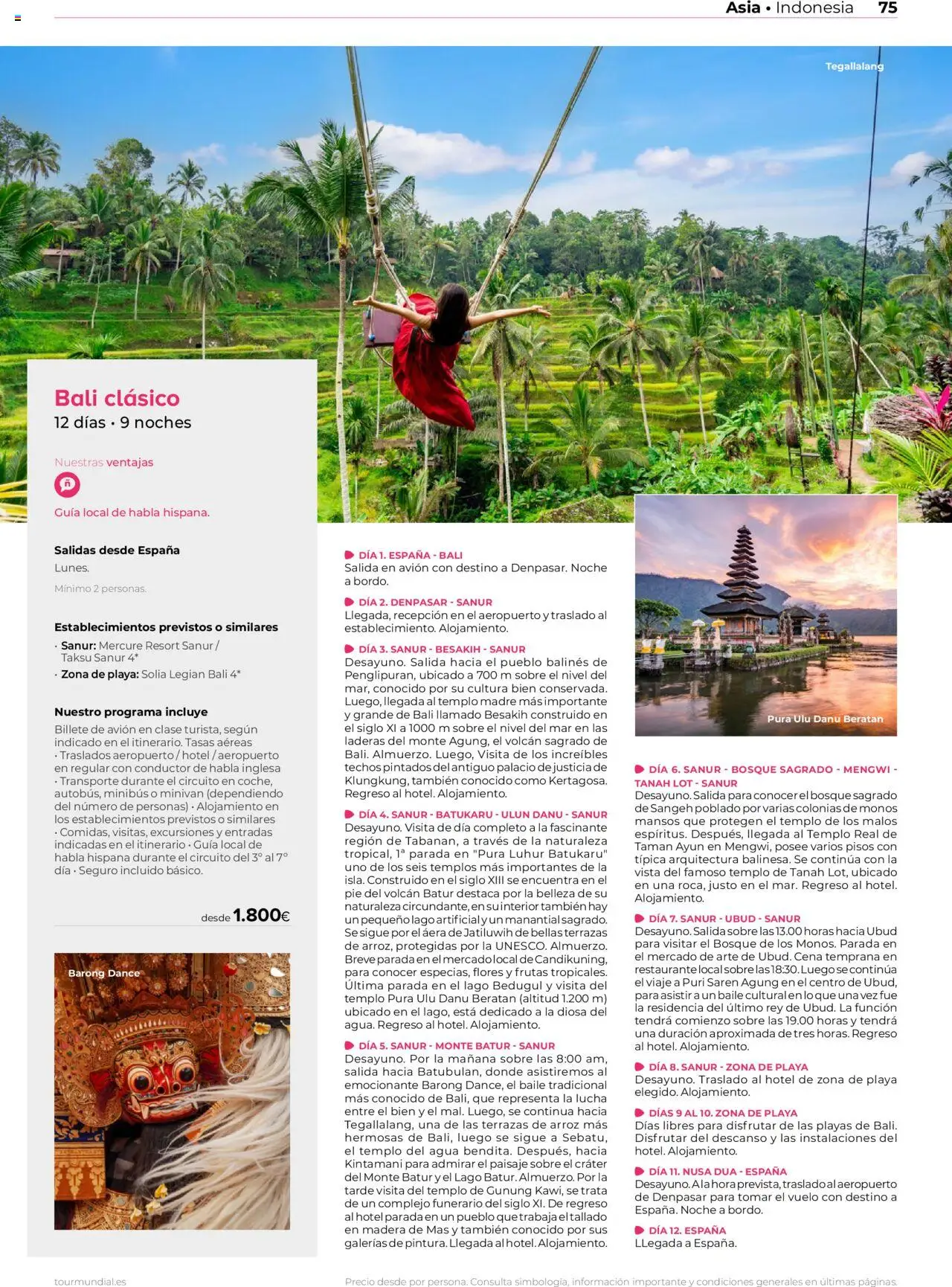 Viajes El Corte Inglés Asia y Oceanía │ válido desde el 01.01.2025 | Página: 75 | Productos: Arroz