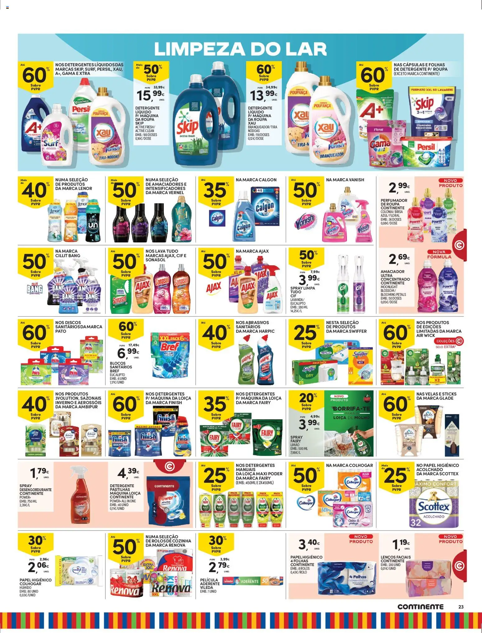 Continente - Madeira │ válido de 26.12.2025 | Página: 23 | Produtos: Perfume, Detergente, Persil, Velas