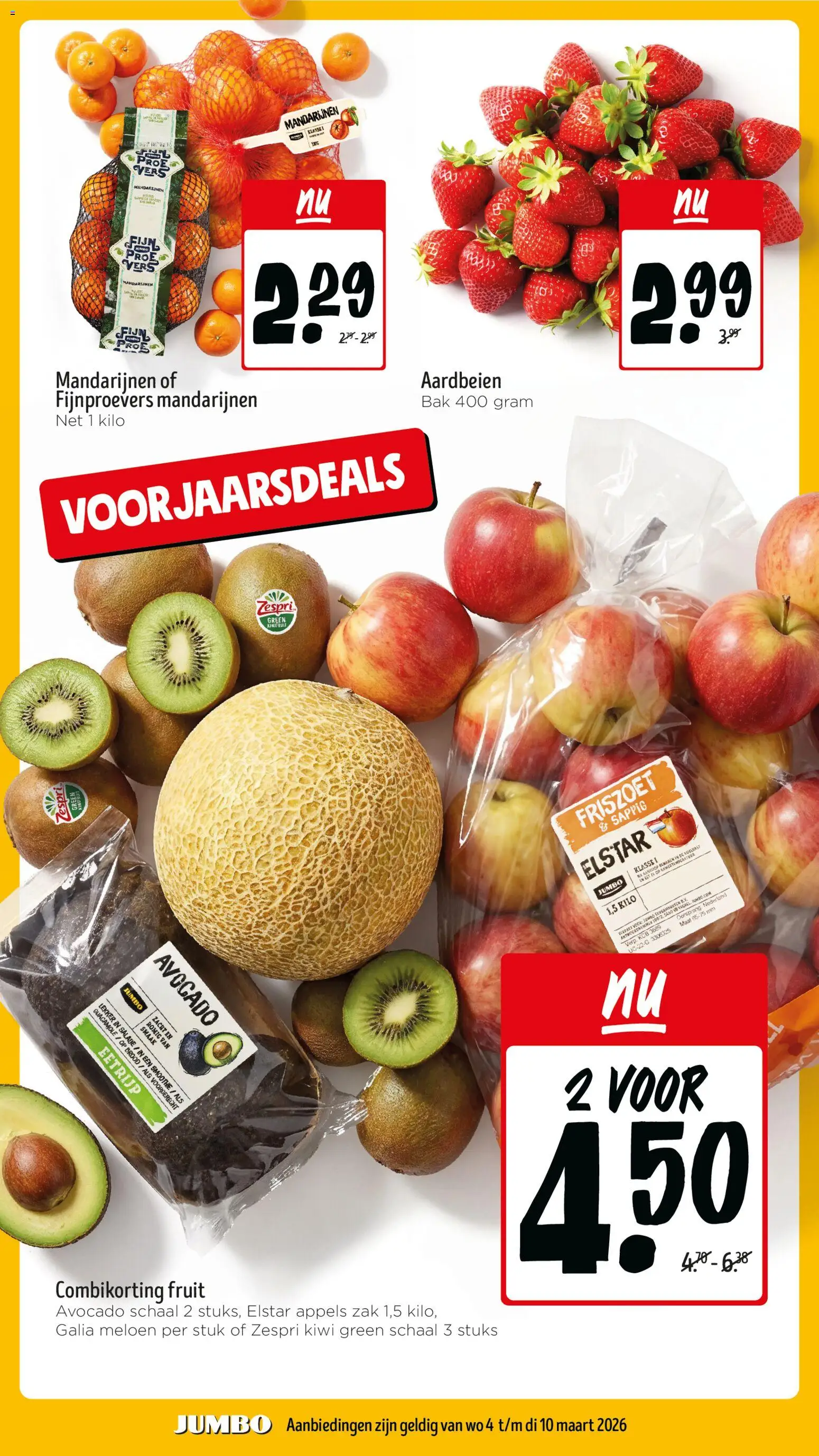 {H1} | Pagina: 9 | Producten: Meloen, Avocado, Aardbeien, Kiwi