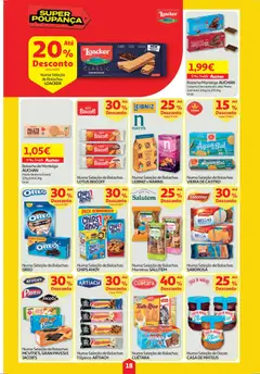 Pré-visualização Auchan folheto válido de 30.10.2025 | Página: 18 | Produtos: Filipinos, Bolachas, Sal, Chocolate