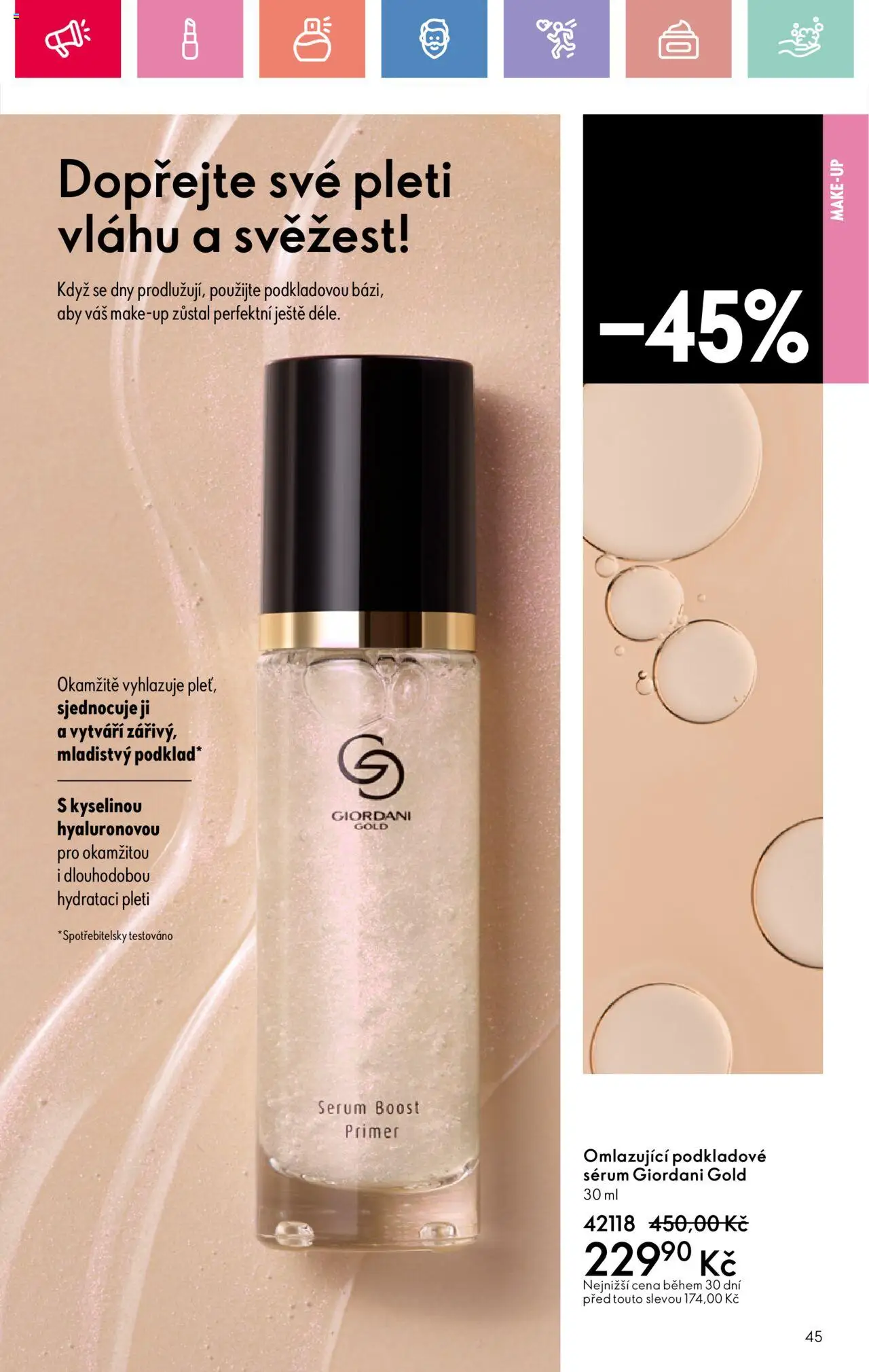 Oriflame katalog č.08/2025 od 25.05.2025 | Strana: 45 | Produkty: Makeup, Sérum