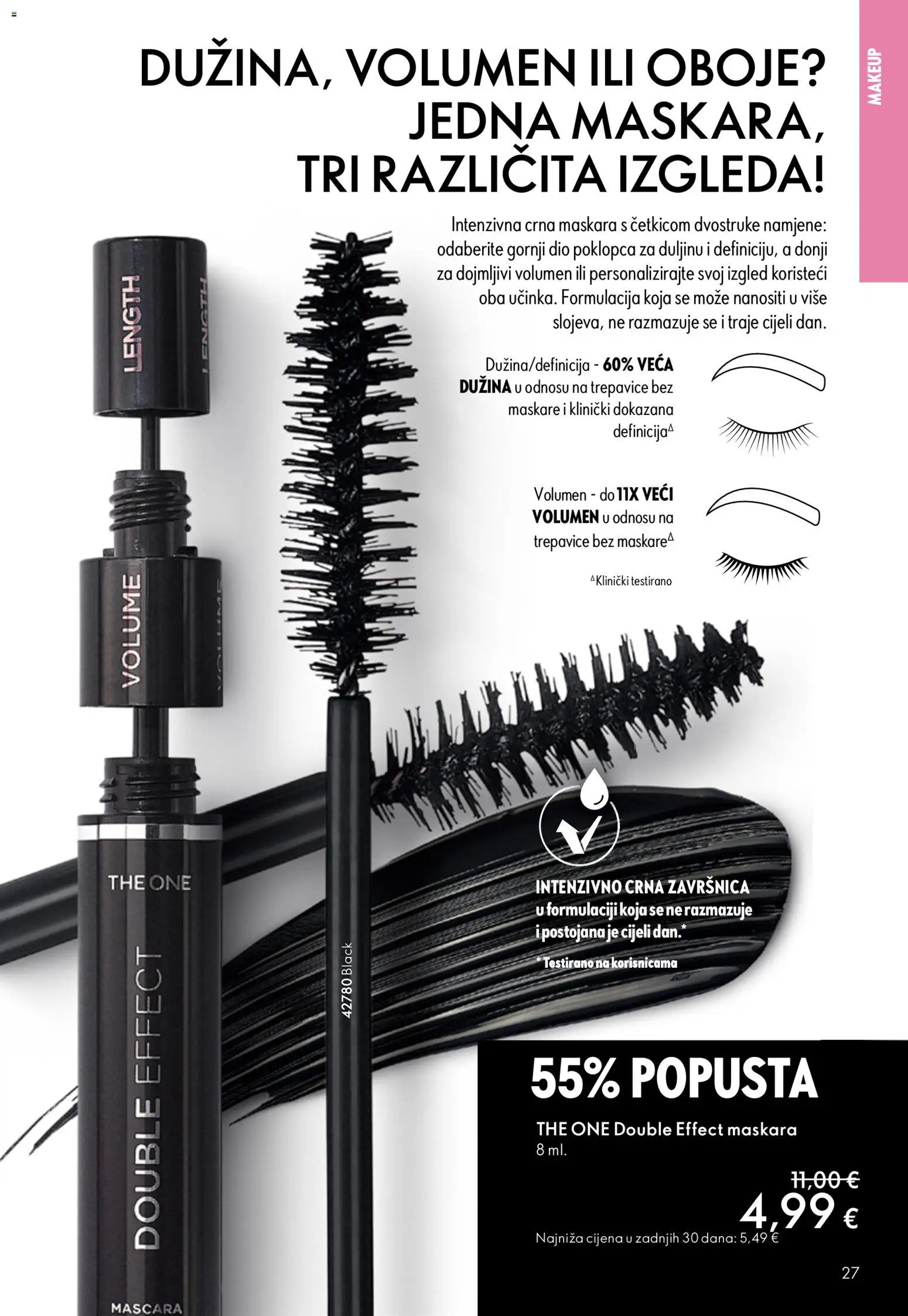 Oriflame katalog | vrijedi od 31.12.2025 | Stranica: 27 | Proizvodi: Maskara