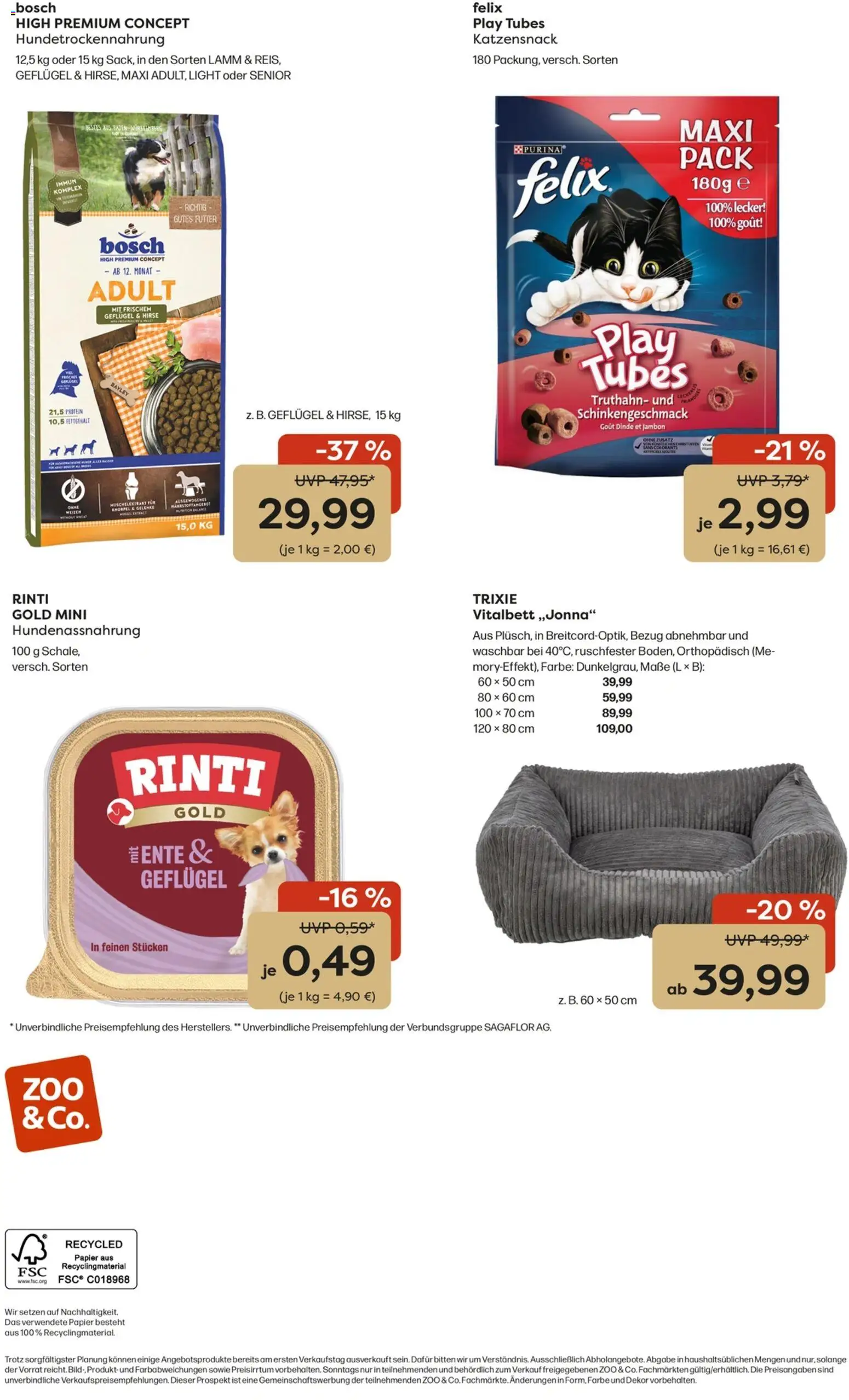 Zoo & co Prospekt 	 – gültig ab 02.03.2026 | Seite: 12 | Produkte: Bosch