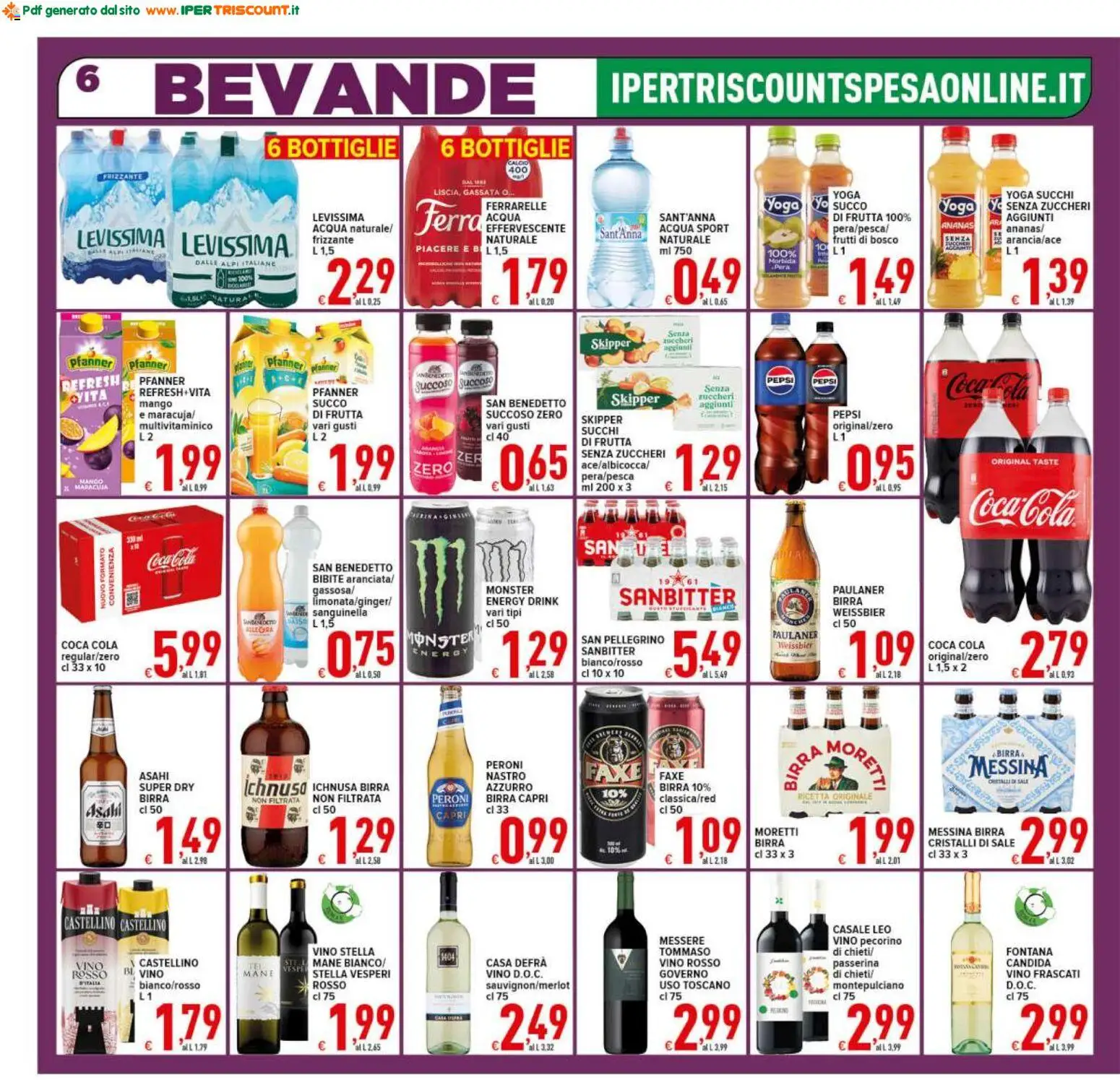 Volantino Ipertriscount del 04.02.2026 | Pagina: 6