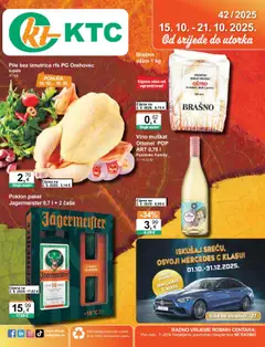 Katalog KTC - Pregled kataloga iz trgovine KTC, vrijedi od 15.10.2025