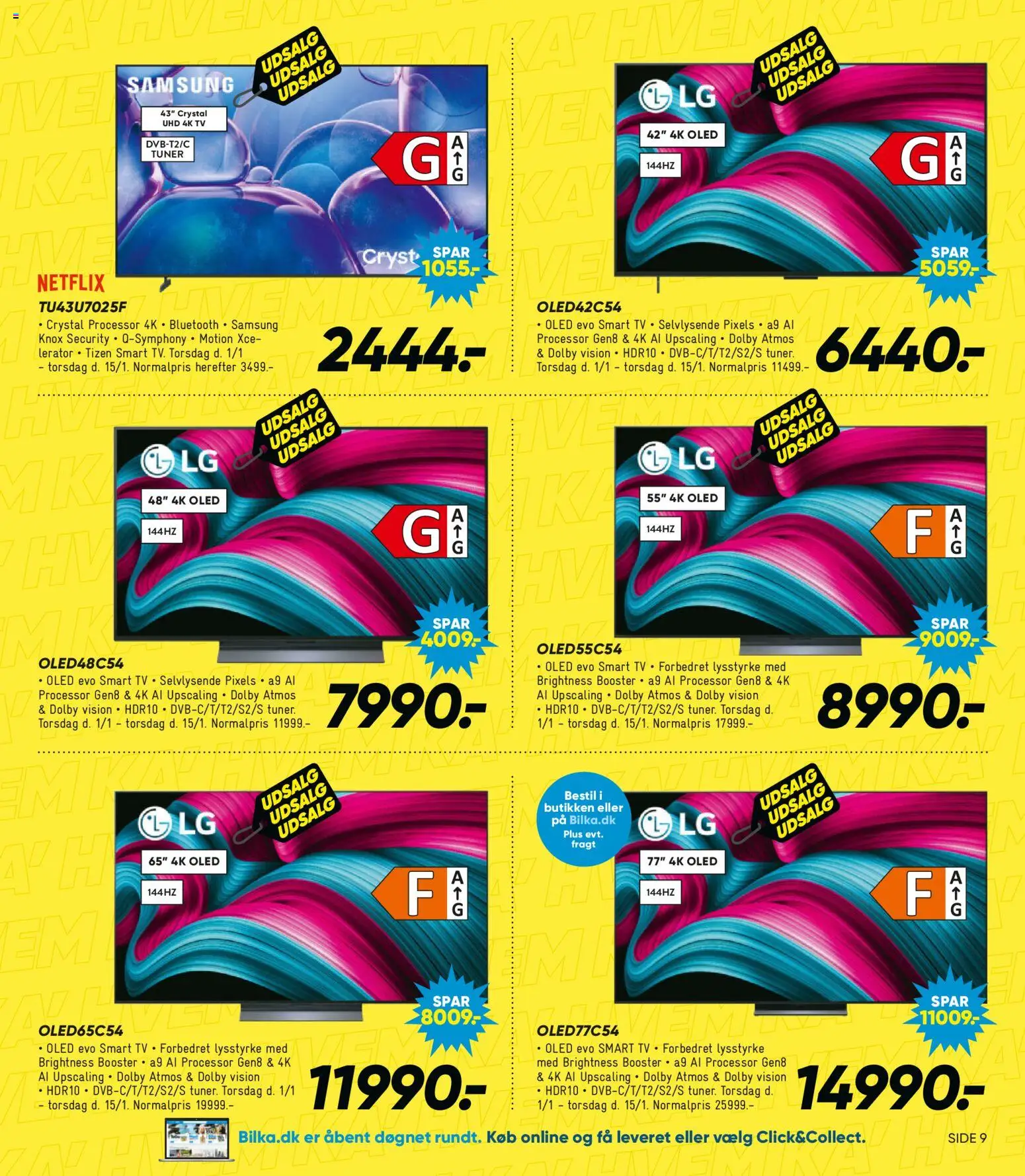 Bilka tilbudsavis – gyldig fra 01.01.2026 | Side: 11 | Produkter: Processor, Smart TV, TV