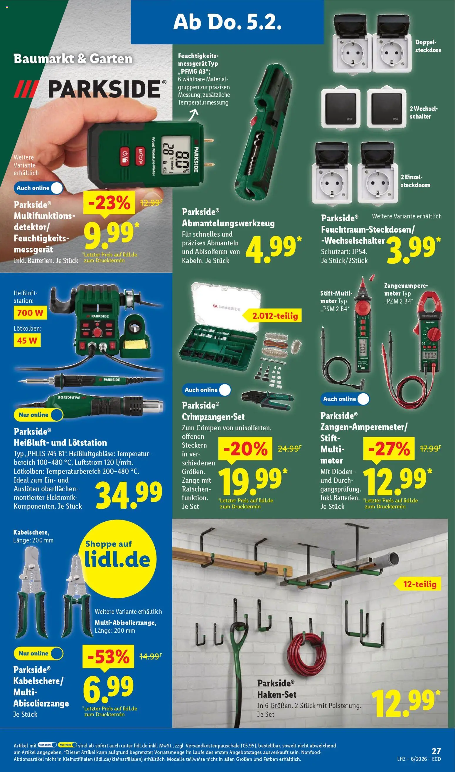 Lidl - Prospekt – gültig ab 02.02.2026 | Seite: 37 | Produkte: Steckdose