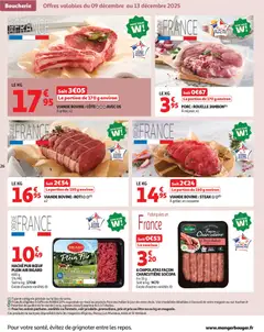 Auchan folder / publicité - Voorbeeld van een folder van Auchan, geldig van 09.12.2025 | Pagina: 26 | Producten: Steak, La
