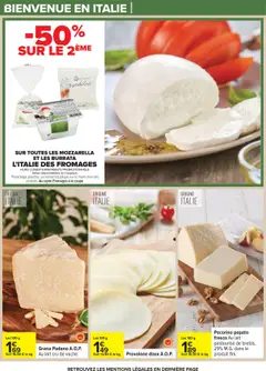  | Page: 36 | Produits: Mozzarella, Lait, Burrata, Provolone