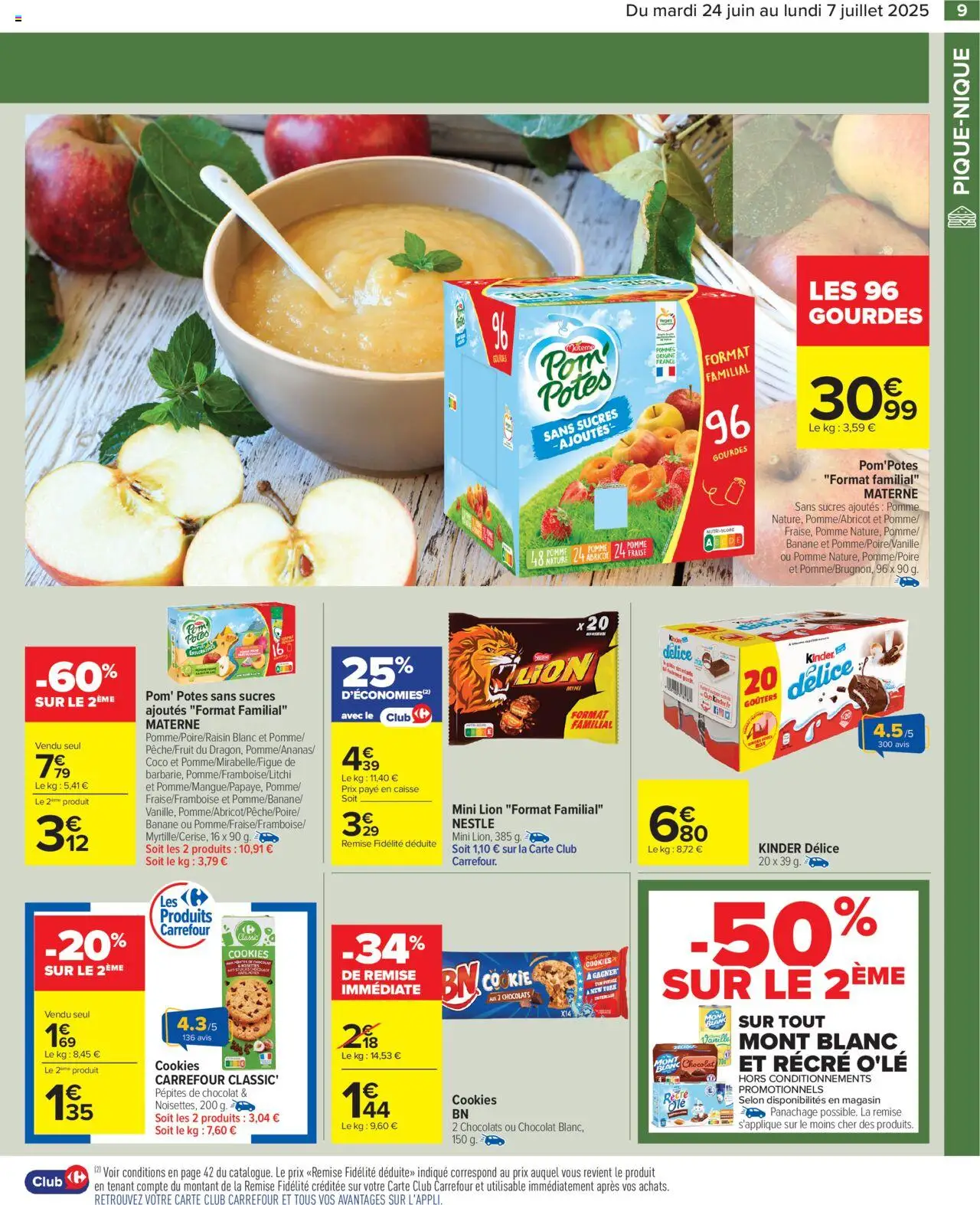  | Page: 11 | Produits: Pom'potes, Pépites de chocolat, Banane, Pommes
