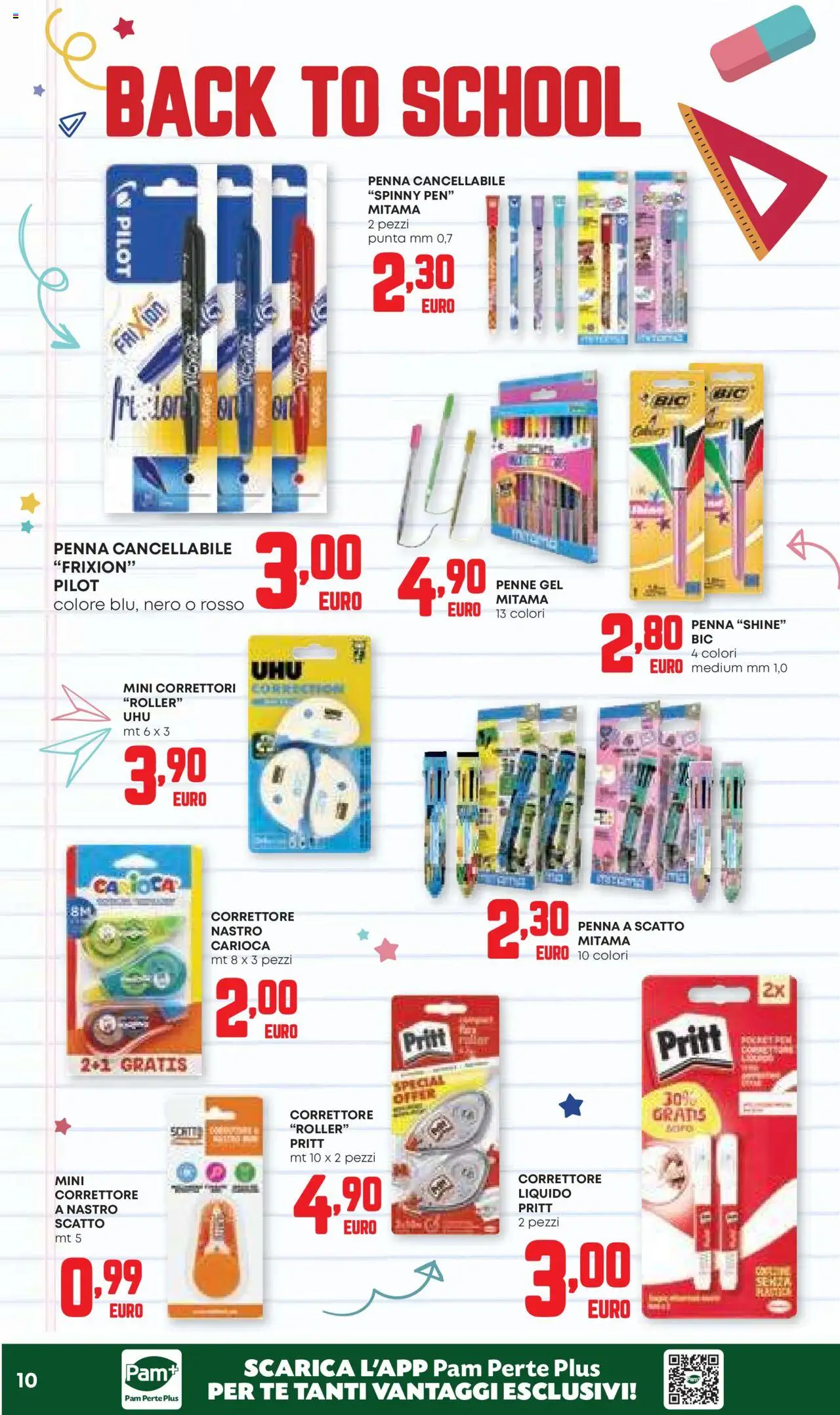 Volantino Panorama del 24.07.2025 | Pagina: 10 | Prodotti: Tè, Penne, Correttore