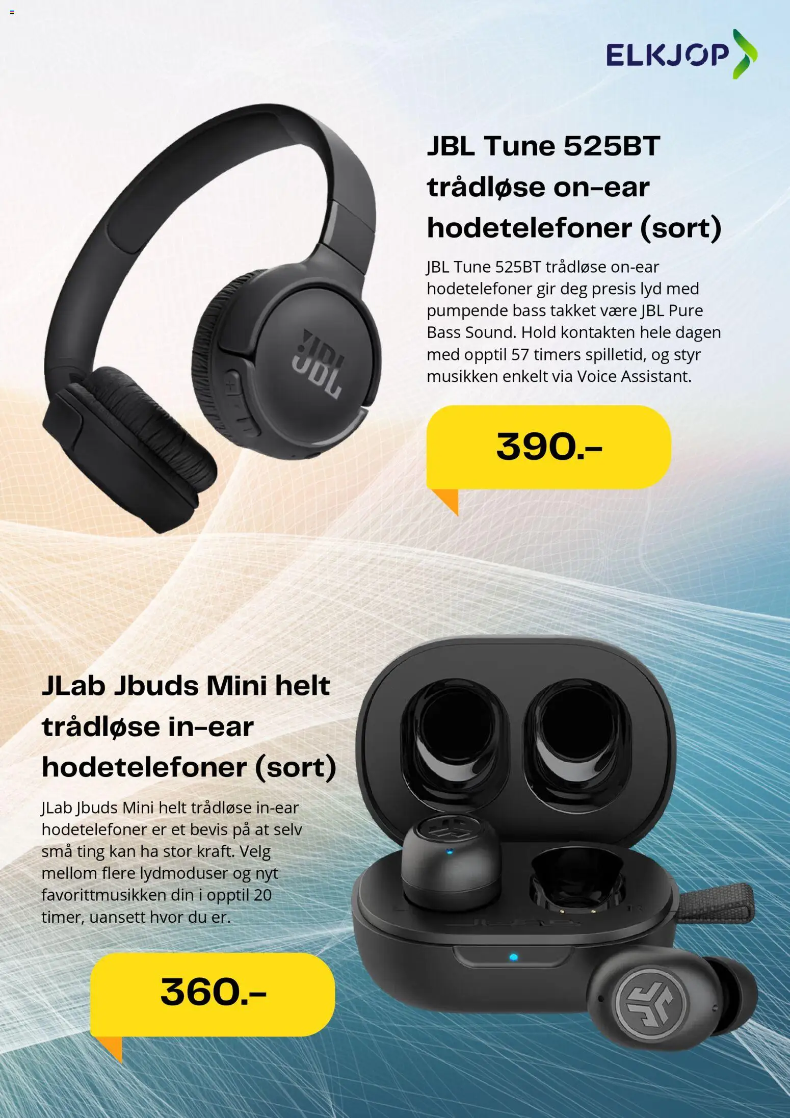 {H1} | Side: 5 | Produkter: Lyd, Hodetelefoner