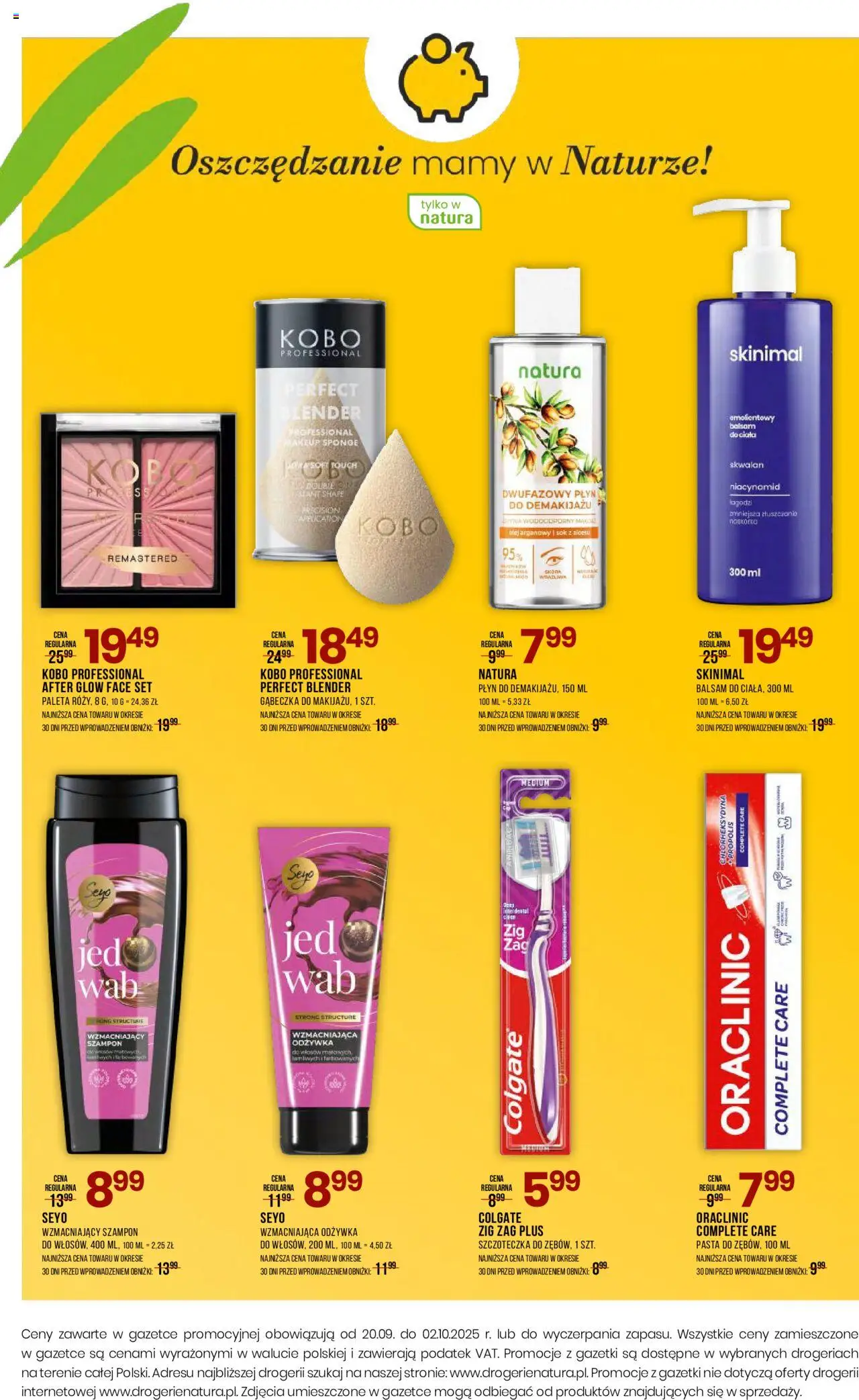 Drogerie Natura Gazetka od 20.09.2025 | Strona: 16 | Produkty: Blender, Szampon, Odżywka, Body