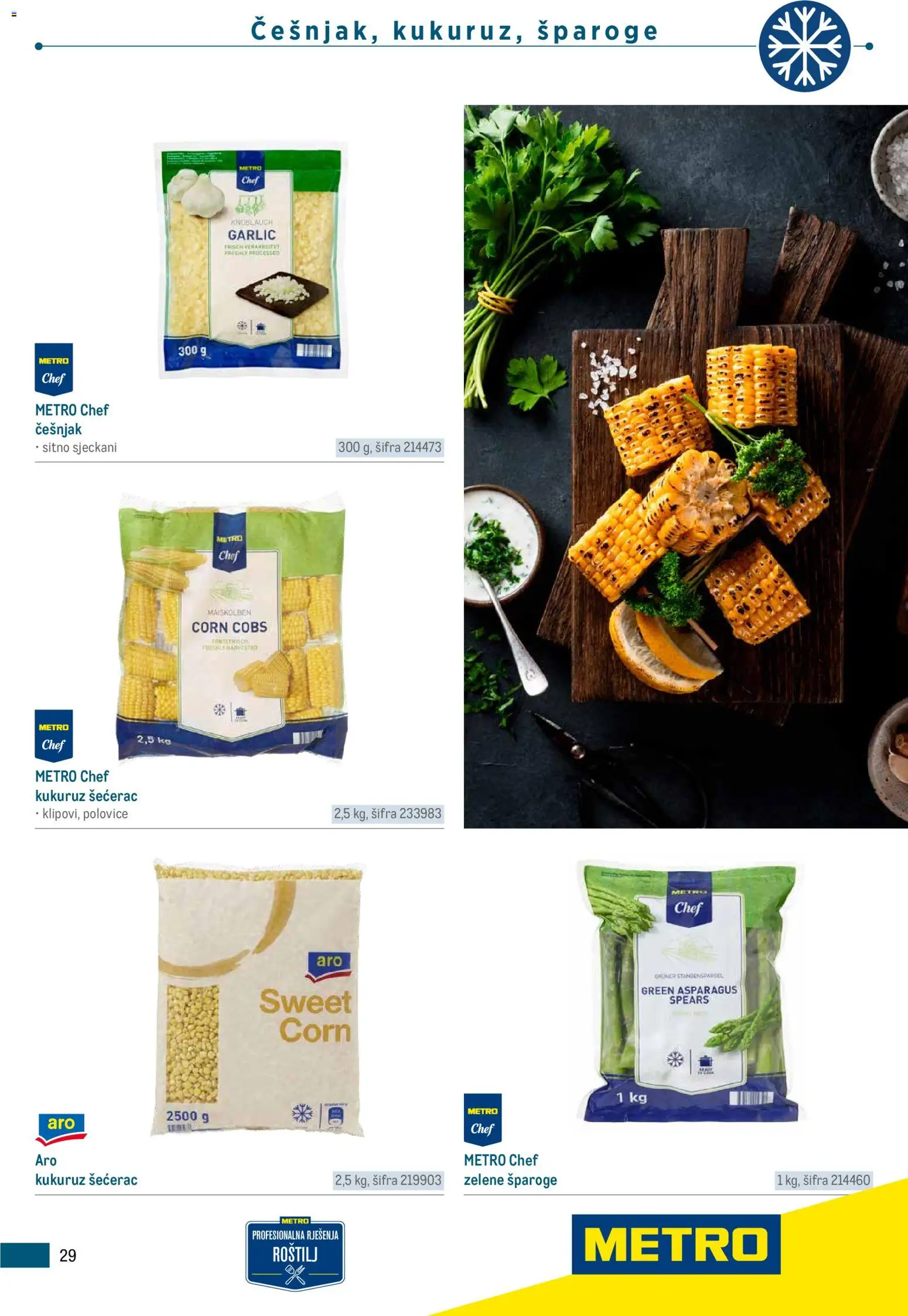 Metro katalog | vrijedi od 05.03.2026 | Stranica: 29 | Proizvodi: Roštilj, Kukuruz, Češnjak