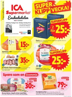ICA Supermarket - Enskededalen - Förhandsvisning av reklamblad från butik ICA Supermarket aktuell från 09.02.2026
