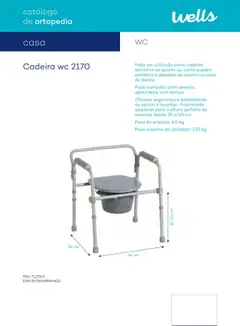 Pré-visualização Well’s Catálogo de Ortopedia válido de 12.02.2024 | Página: 149 | Produtos: Quadro, Cadeira, Casa de banho, Banho