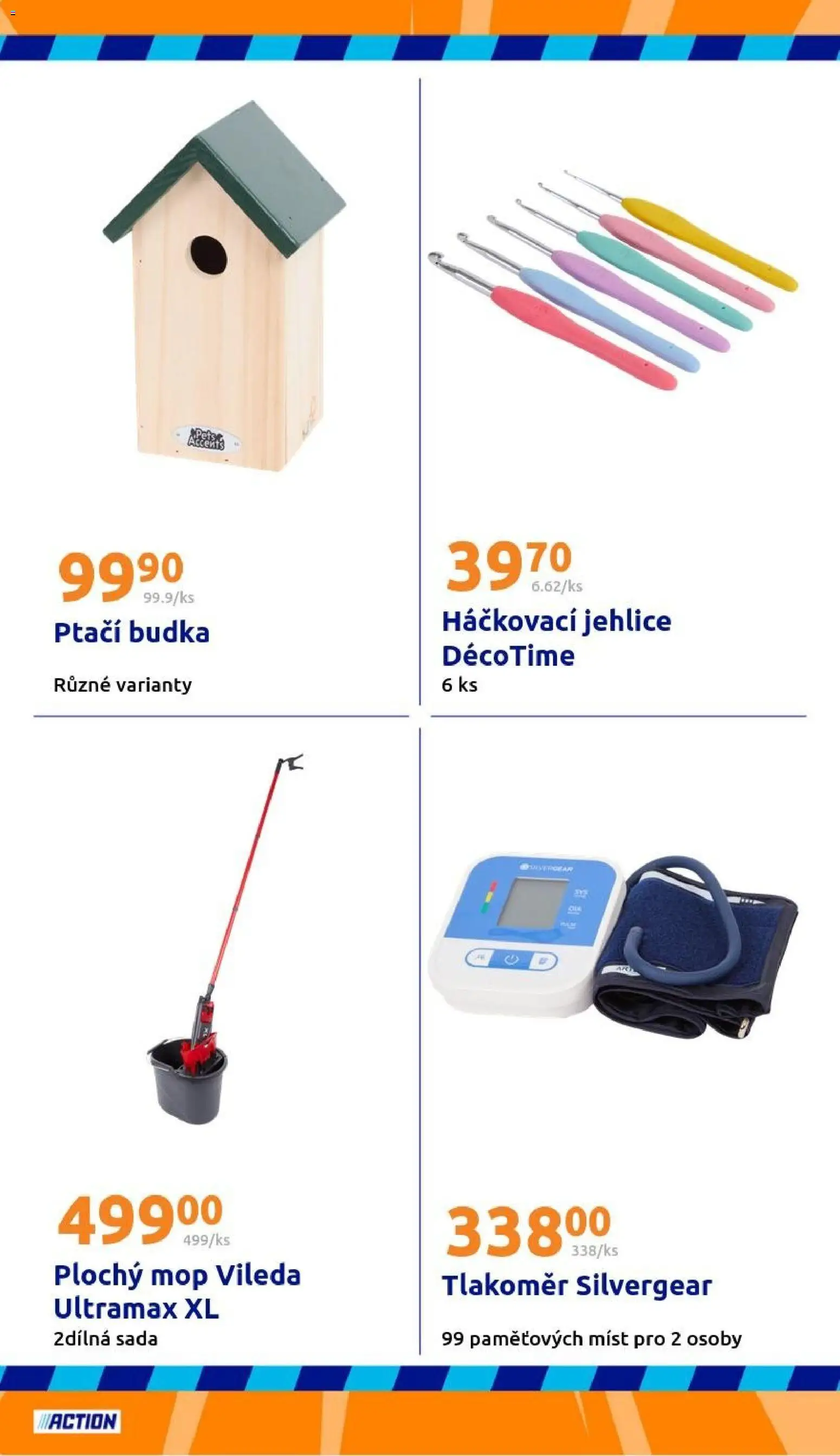 Action leták od 31.12.2025 | Strana: 26 | Produkty: Ptačí budka, Mop vileda, Mop, Tlakoměr