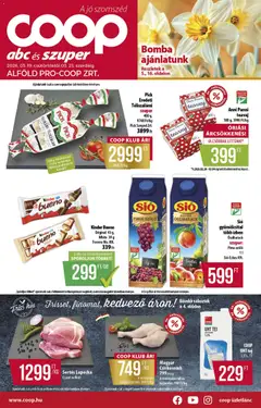 COOP - Abc & szuper / Alföld Pro-Coop Zrt. - amely érvényes a következő dátumtól: 19.03.2026
