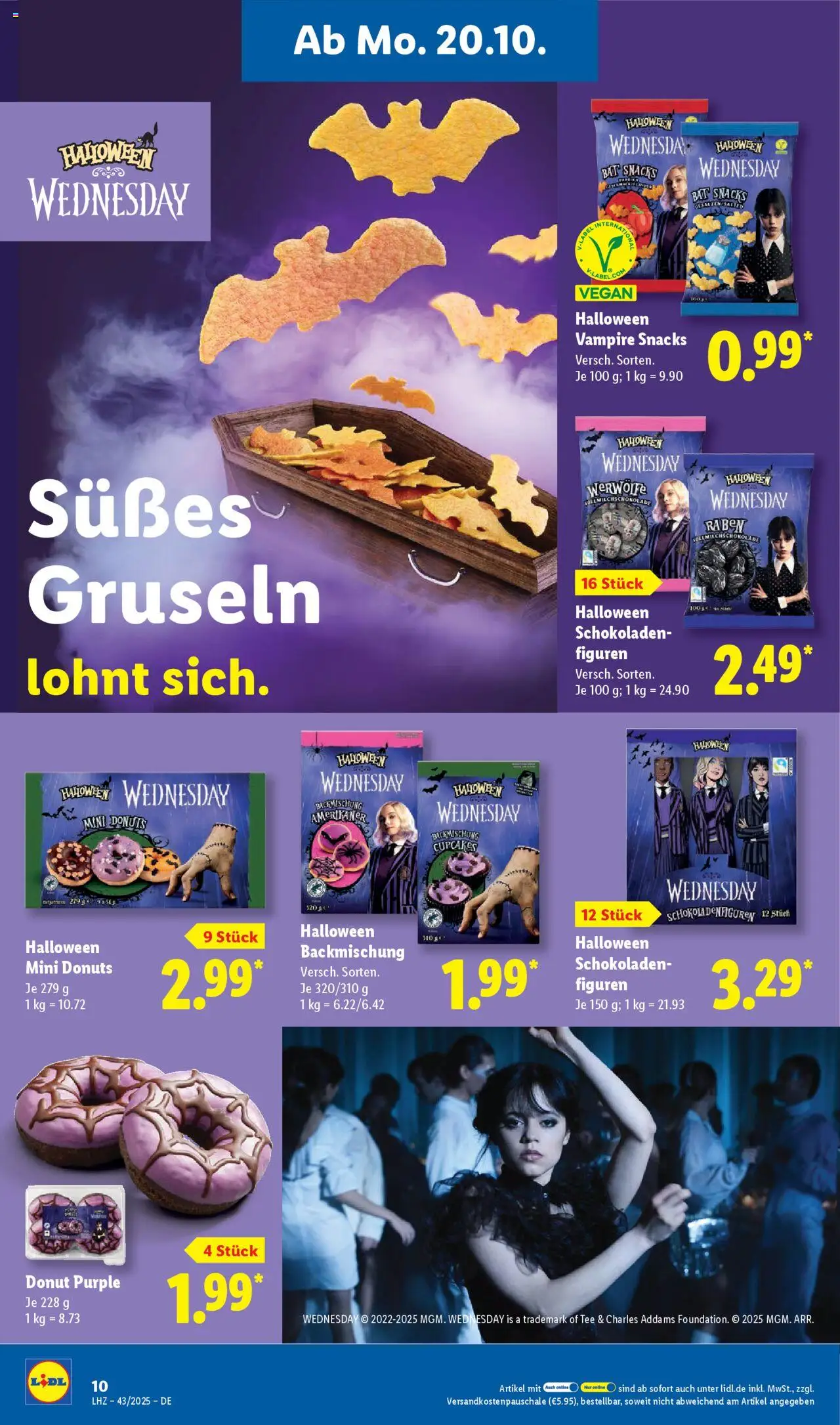 Lidl - Prospekt – gültig ab 20.10.2025 | Seite: 22 | Produkte: Donuts, Tee