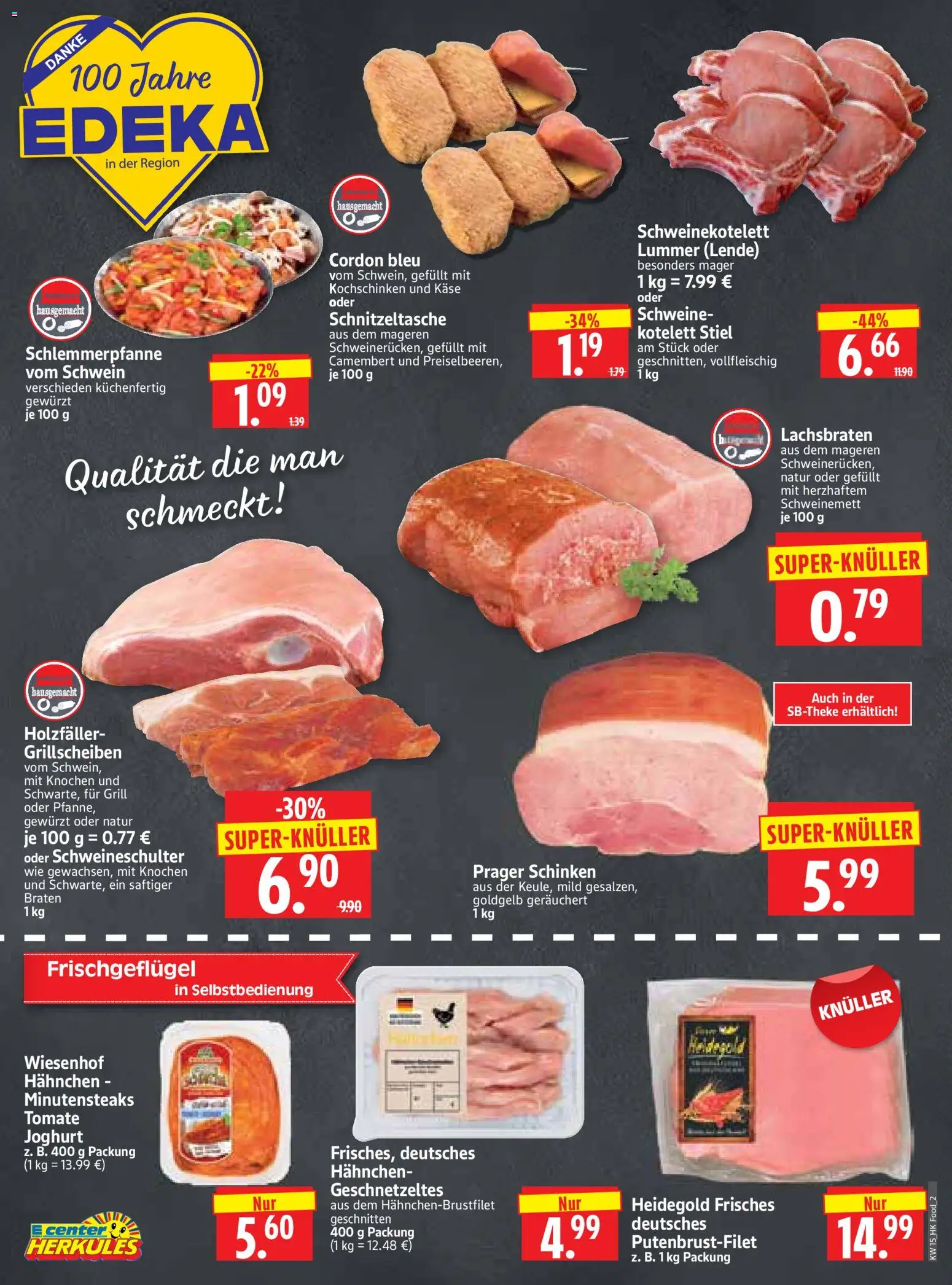 HERKULES Prospekt 	 – gültig ab 07.04.2026 | Seite: 2 | Produkte: Grill, Hahnchen, Käse, Joghurt