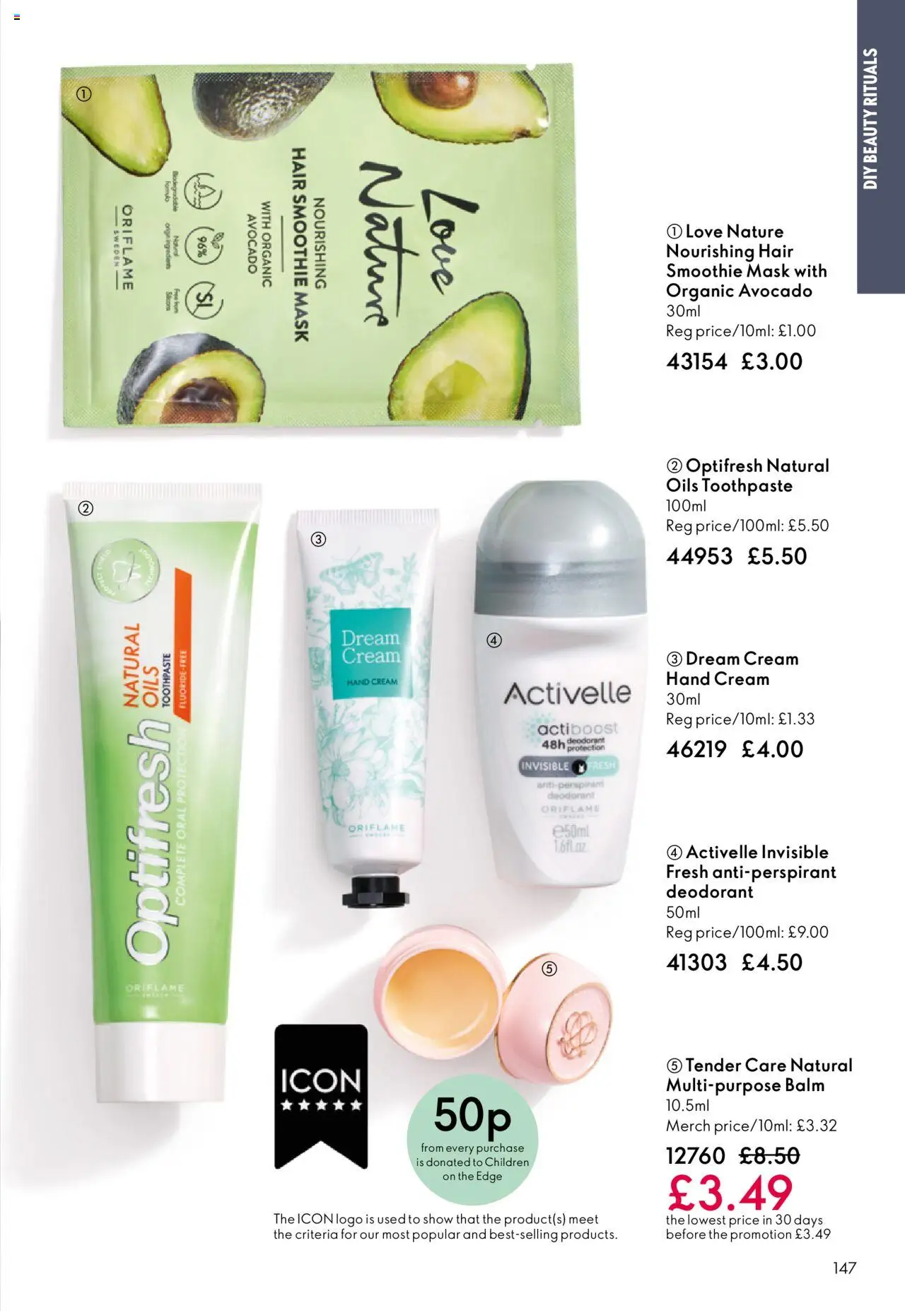  | Page: 147 | Products: Accessoires tir à l’Arc, Antiperspirant, Toothpaste, Cream