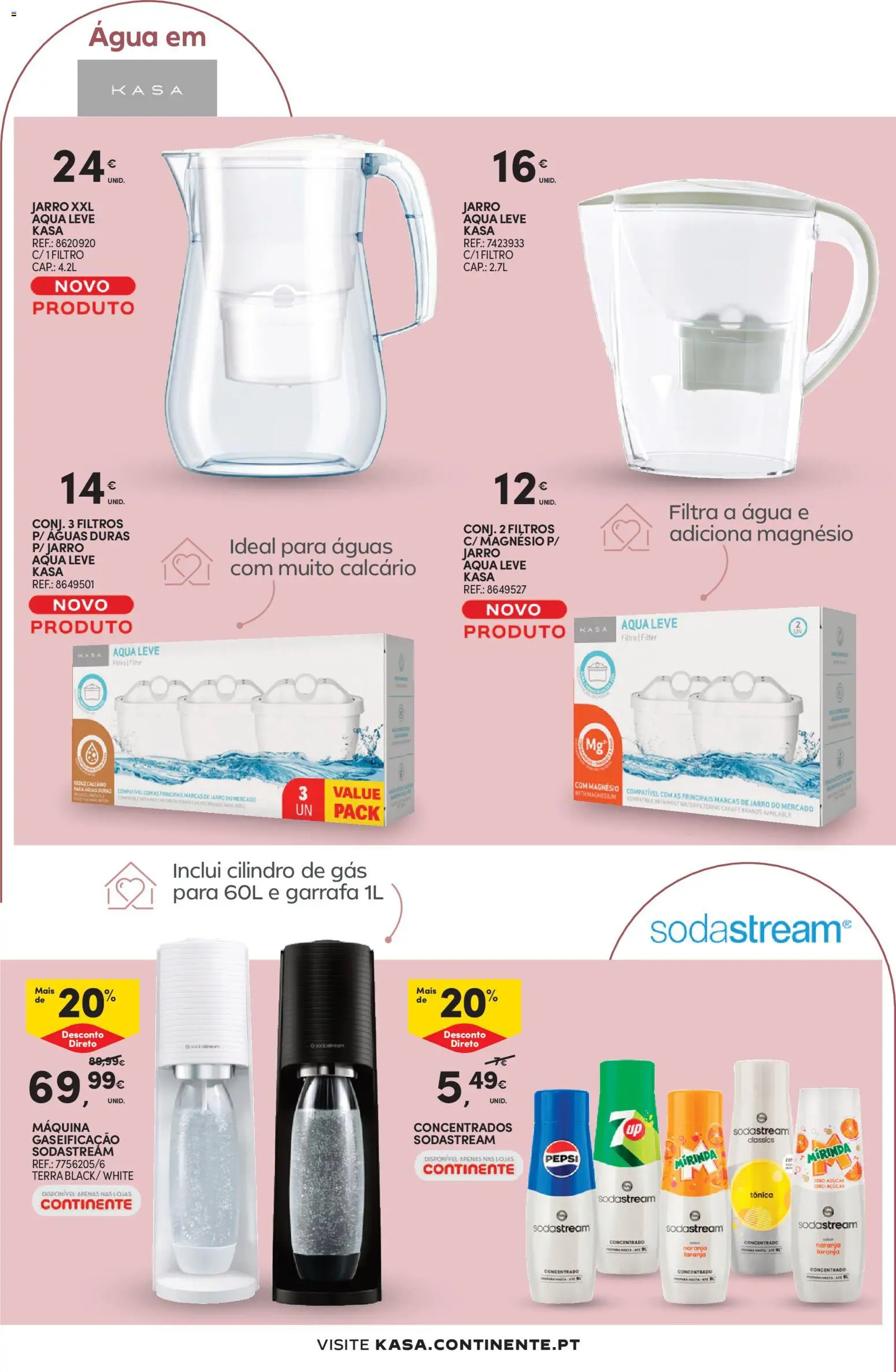 Continente - Tudo para a Casa │ válido de 24.02.2026 | Página: 12 | Produtos: Agua, Açúcar, Soda