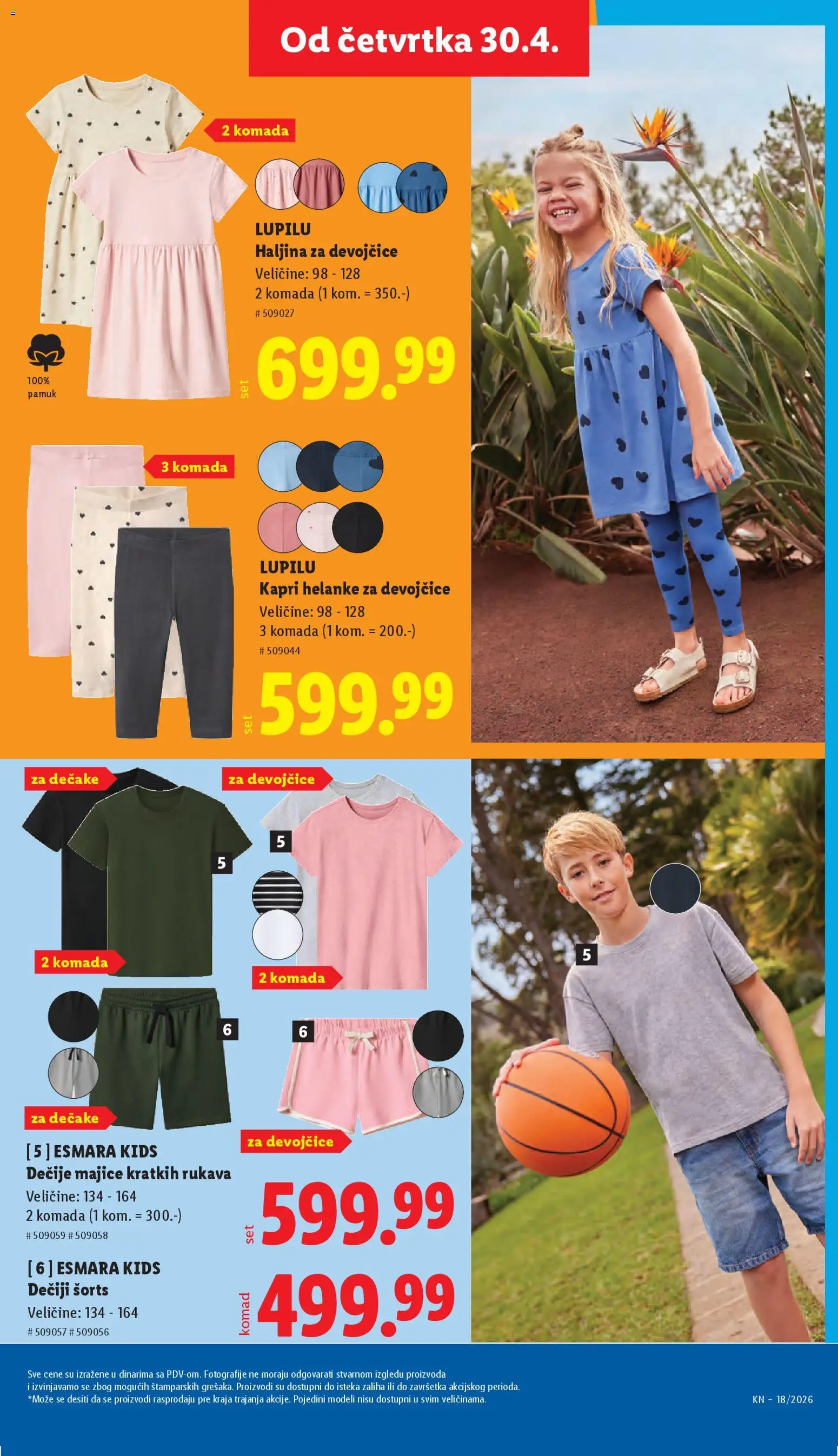 Lidl katalog - važi od 30.04.2026 | Strana: 79 | Proizvode: Haljina, Helanke