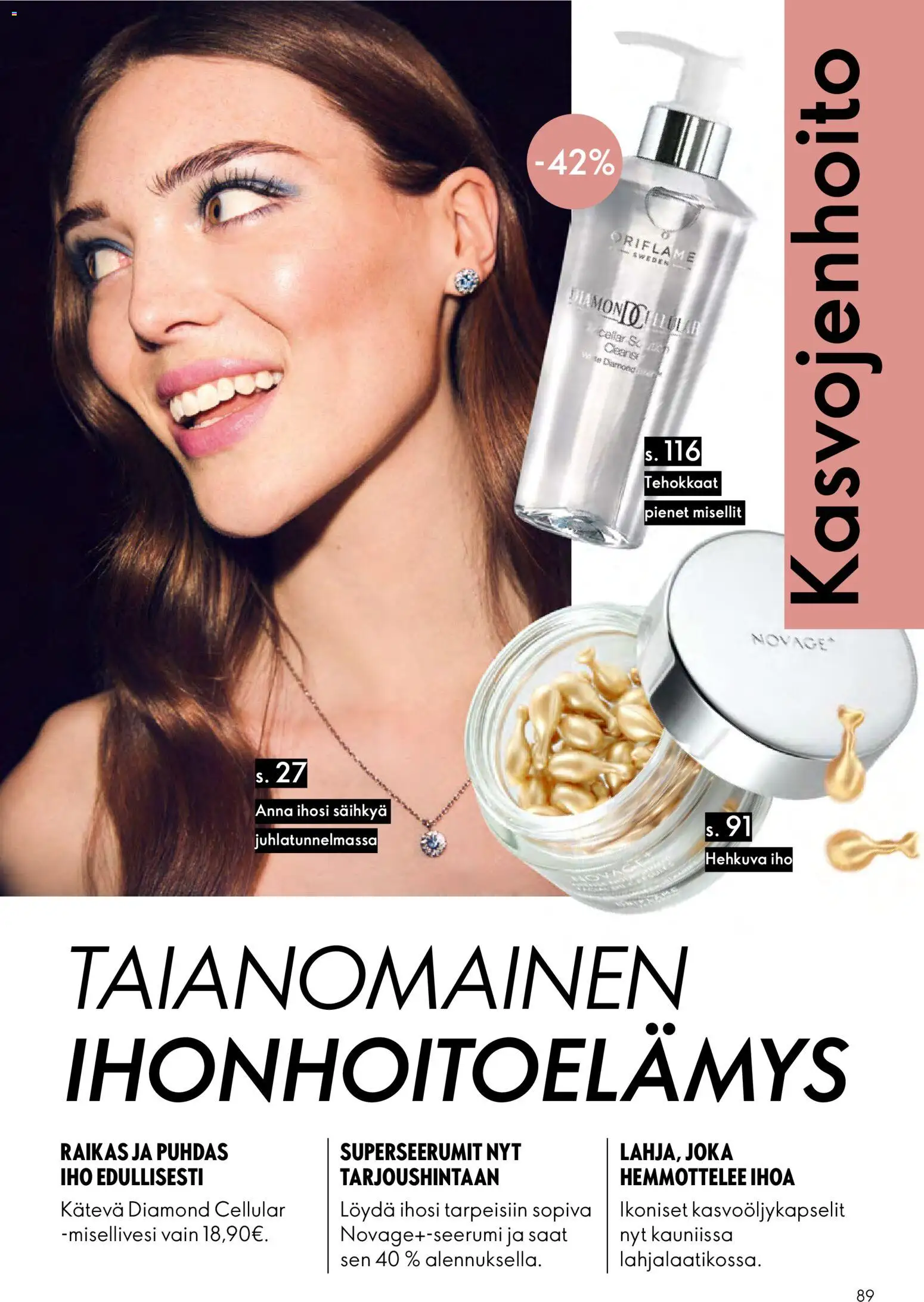 Oriflame - Esite 17 – voimassa 10.12.2025 alkaen | Sivu: 89 | Tuotteet: Misellivesi