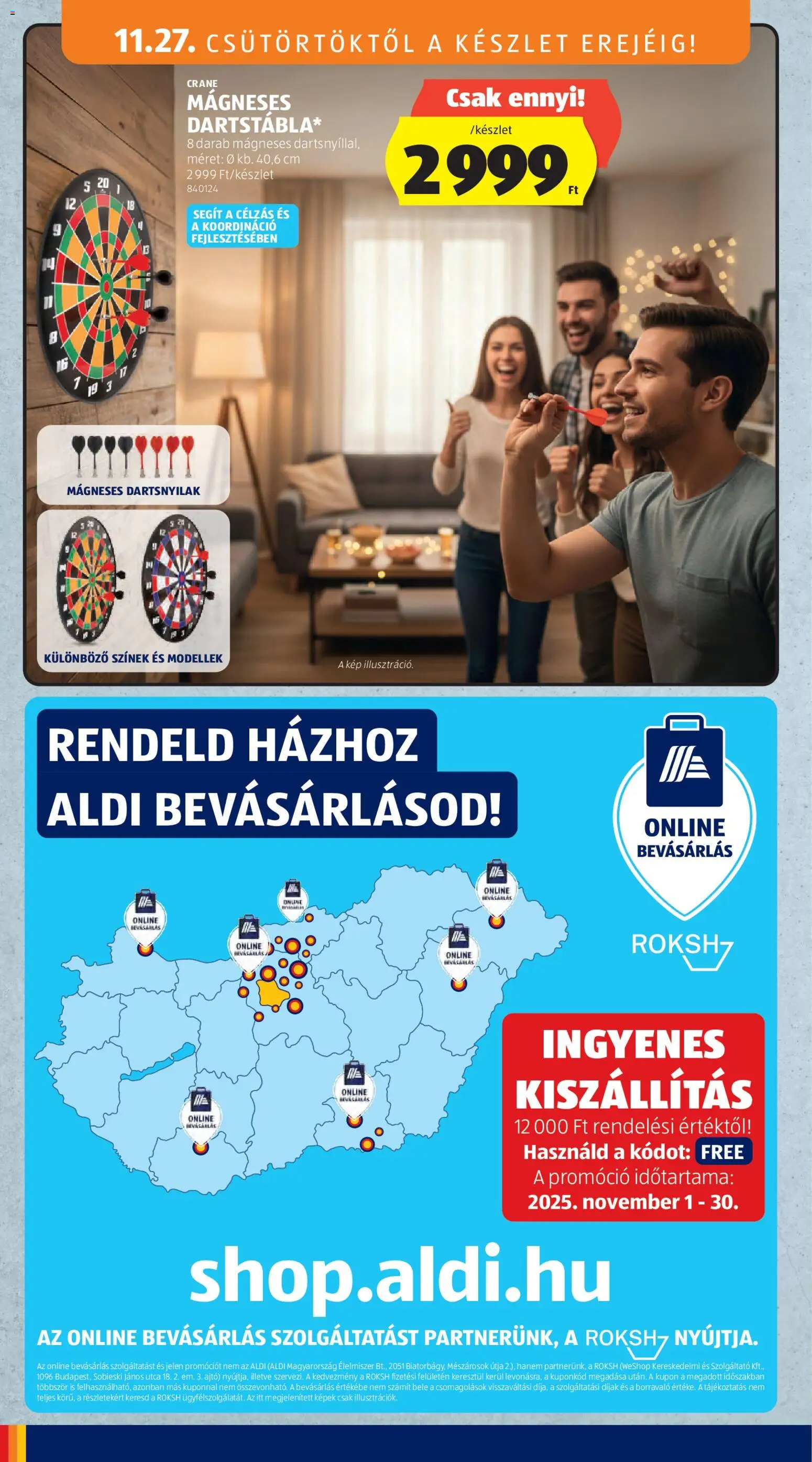 Aldi akciós ujság - amely érvényes a következő dátumtól: 27.11.2025 | Oldal: 28
