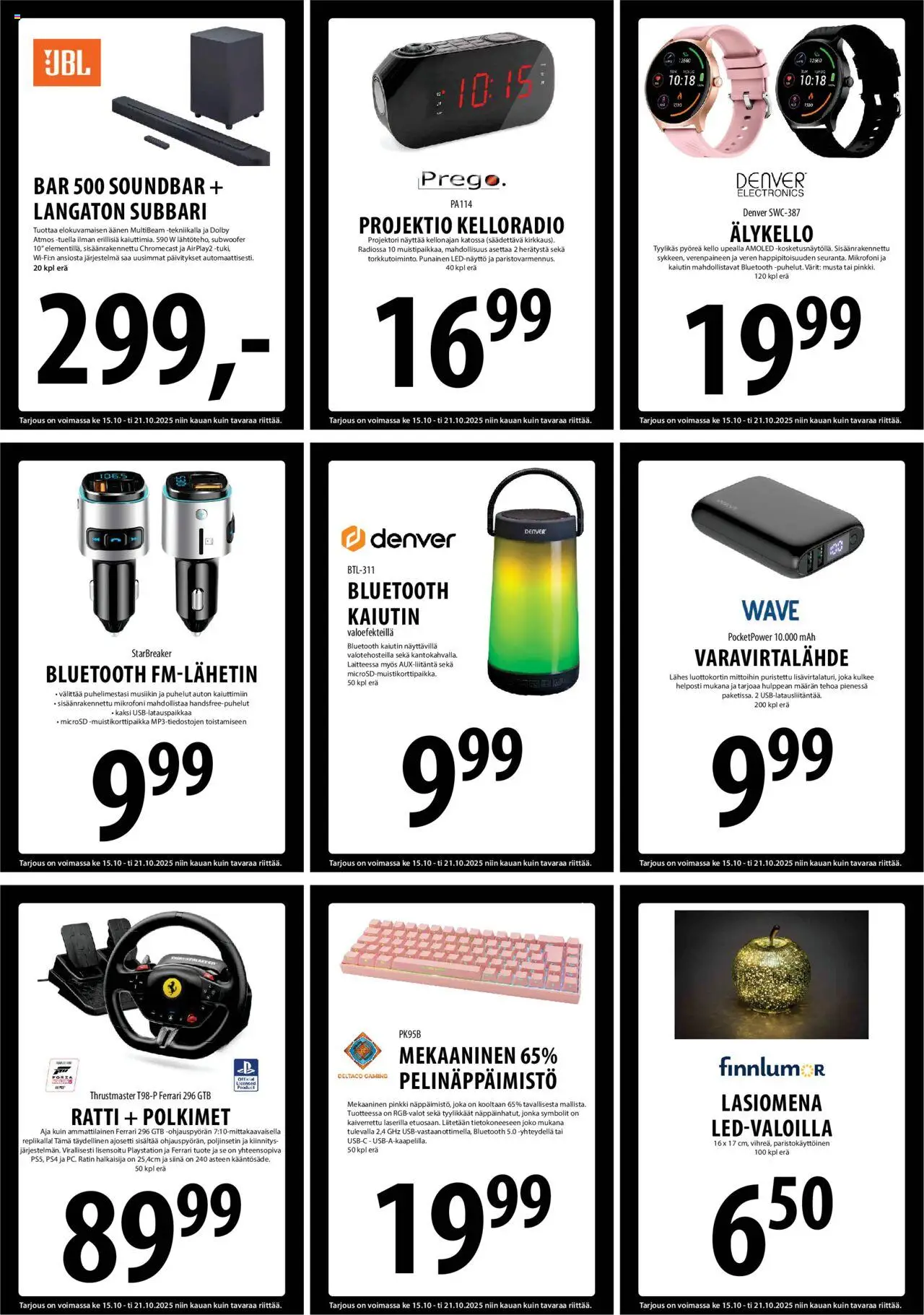 Tuuri tarjoukset – voimassa 15.10.2025 alkaen | Sivu: 19