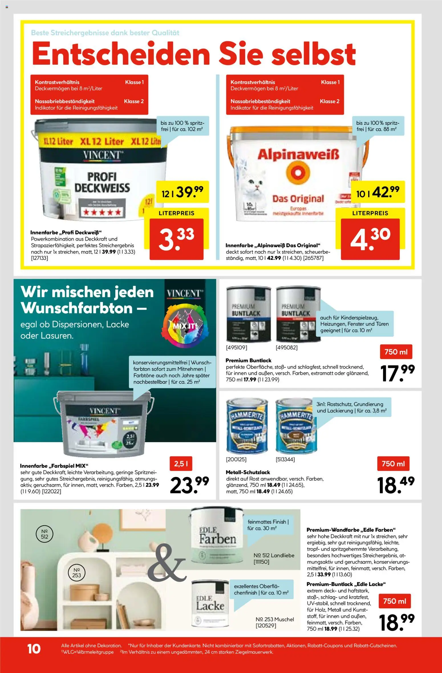 Hellweg Prospekt – gültig ab 17.11.2025 | Seite: 10 | Produkte: Finish