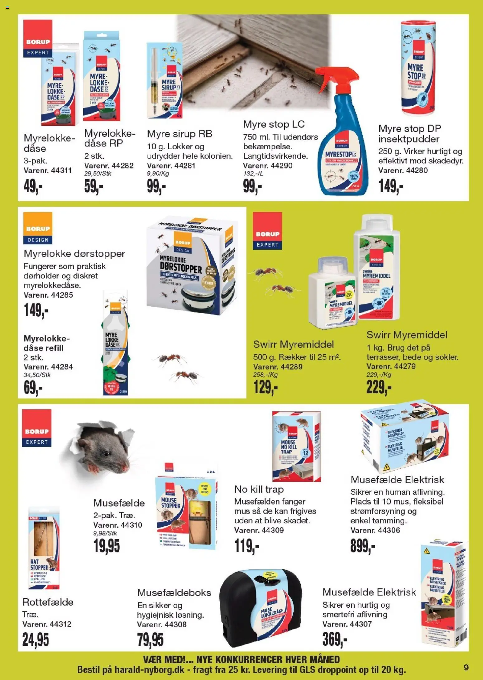 Harald Nyborg tilbudsavis – gyldig fra 09.04.2026 | Side: 9 | Produkter: Mus, Søm