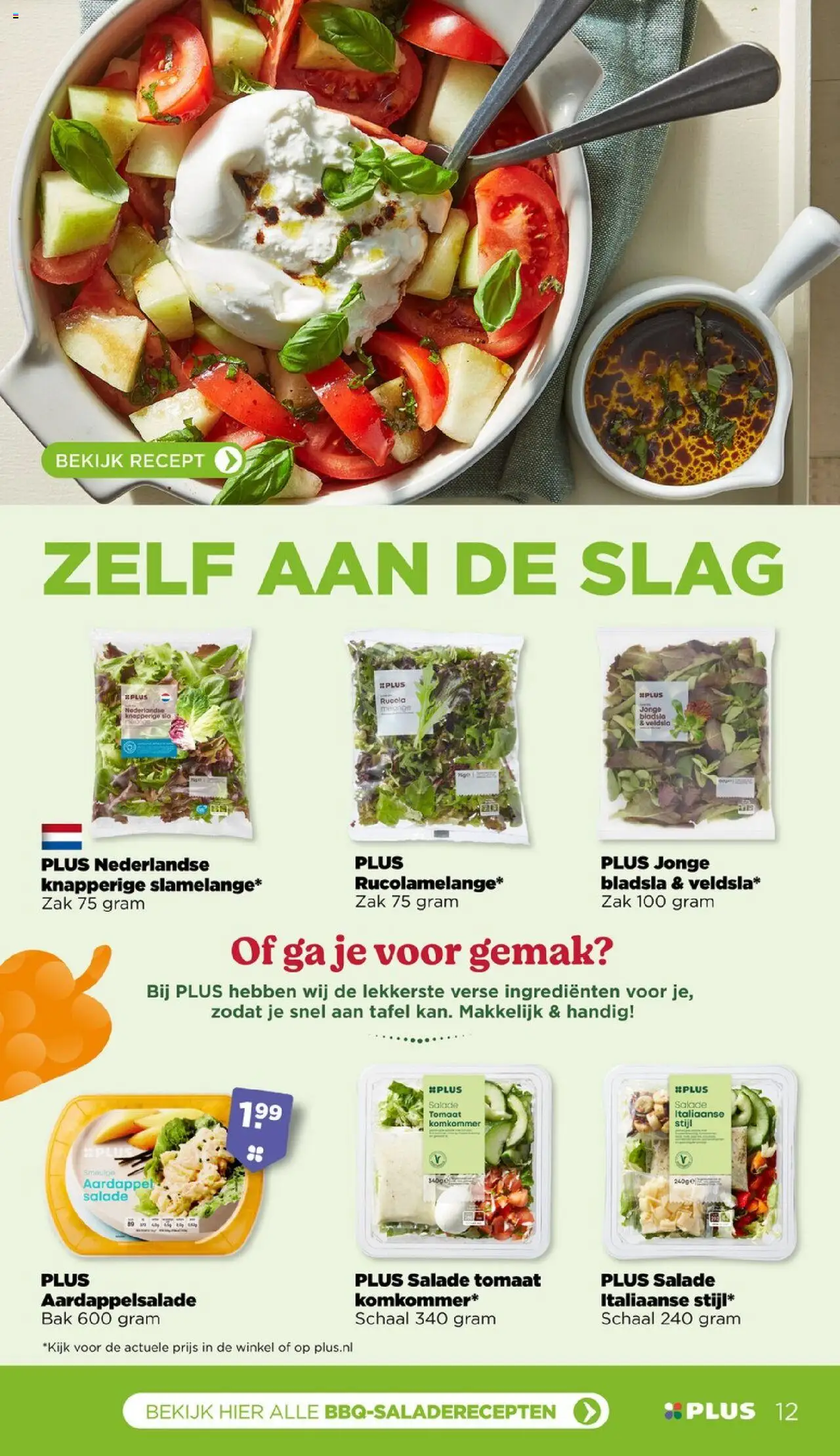  | Pagina: 12 | Producten: Komkommer, Rucola, Schaal, Salade