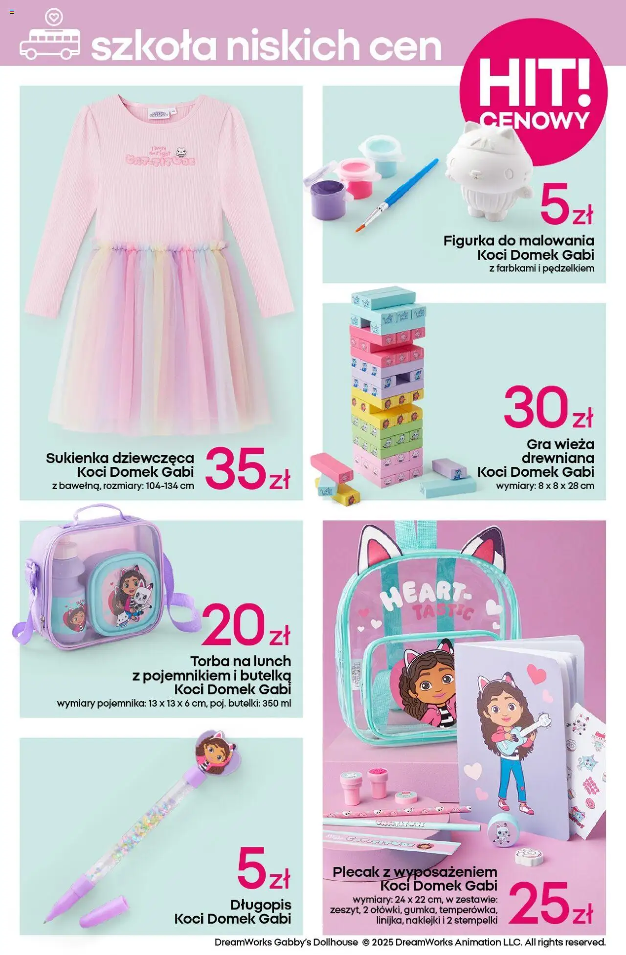 Pepco Gazetka od 24.07.2025 | Strona: 7 | Produkty: Plecak, Gra, Torba, Naklejki