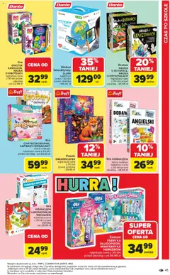 Carrefour - Gazetka Szkoła nowy sezon od 28.07.2025 | Strona: 45 | Produkty: Gra, Globus