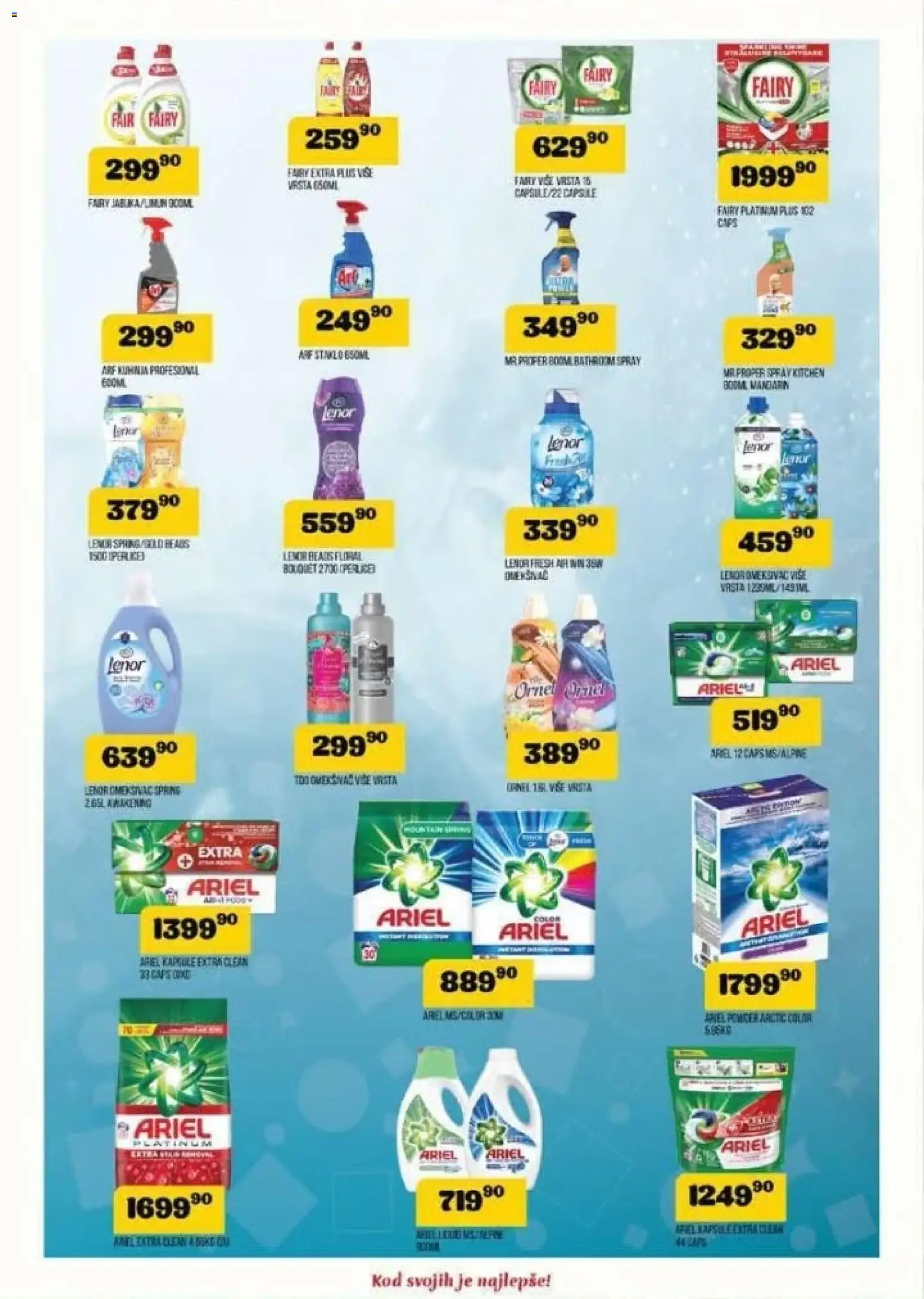 VP Dima katalog - važi od 01.01.2026 | Strana: 11 | Proizvode: Ariel, Lenor, Kapsule