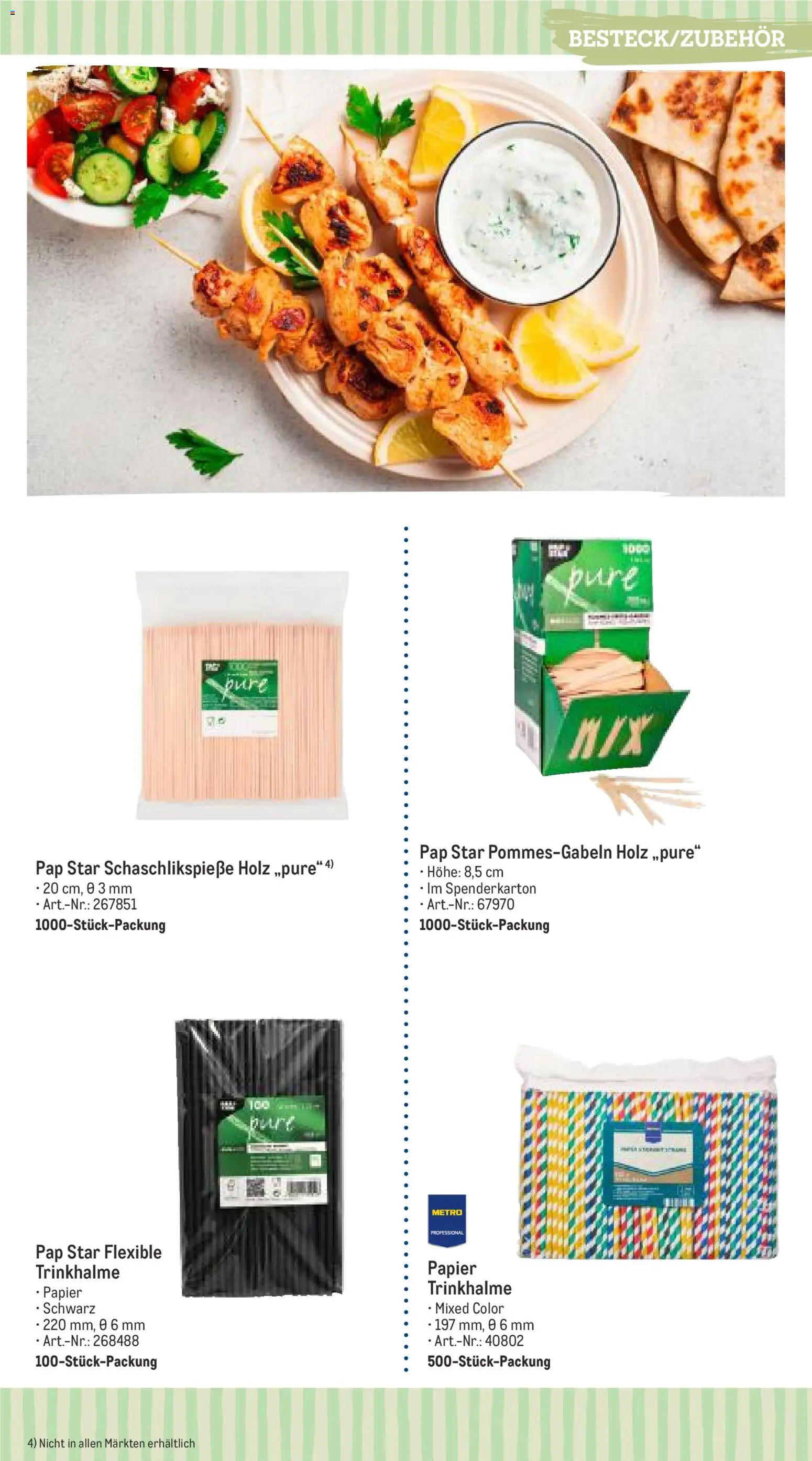 Metro Einweg- und Verbrauchsartikel – gültig ab 01.04.2026 | Seite: 4