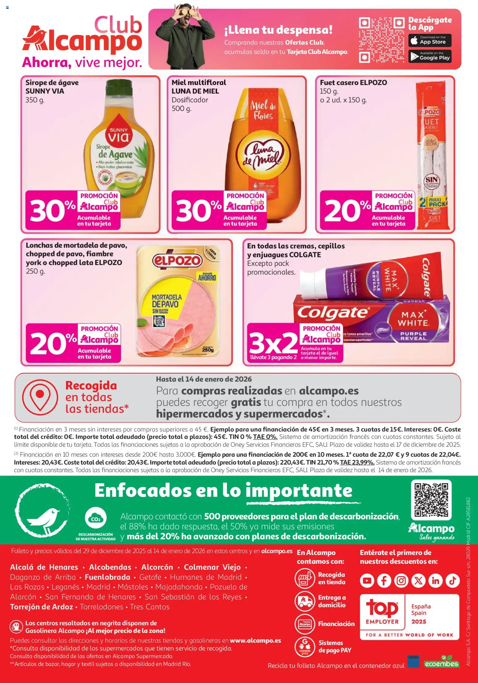 Alcampo - HG Unico Madrid │ válido desde el 29.12.2025 | Página: 24 | Productos: Ψηφιακή κάμερα, Mortadela