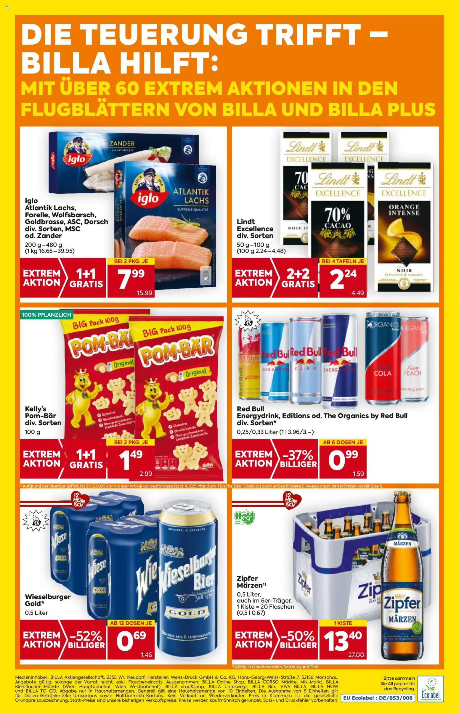 Billa Flugblatt -  Salzburg gültig ab 30.10.2025 | Seite: 24
