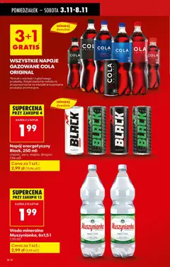 Pogląd oferty "Napój energetyczny Black, 250 ml, classic, zero, mojito, dragon" - ważna od 03.11.2025 | Strona: 12