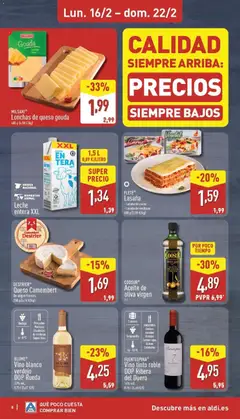 Vista previa MILSANI® Lonchas de queso gouda, Lonchas de queso gouda, 400 g válido desde el 16.02.2026 | Página: 8