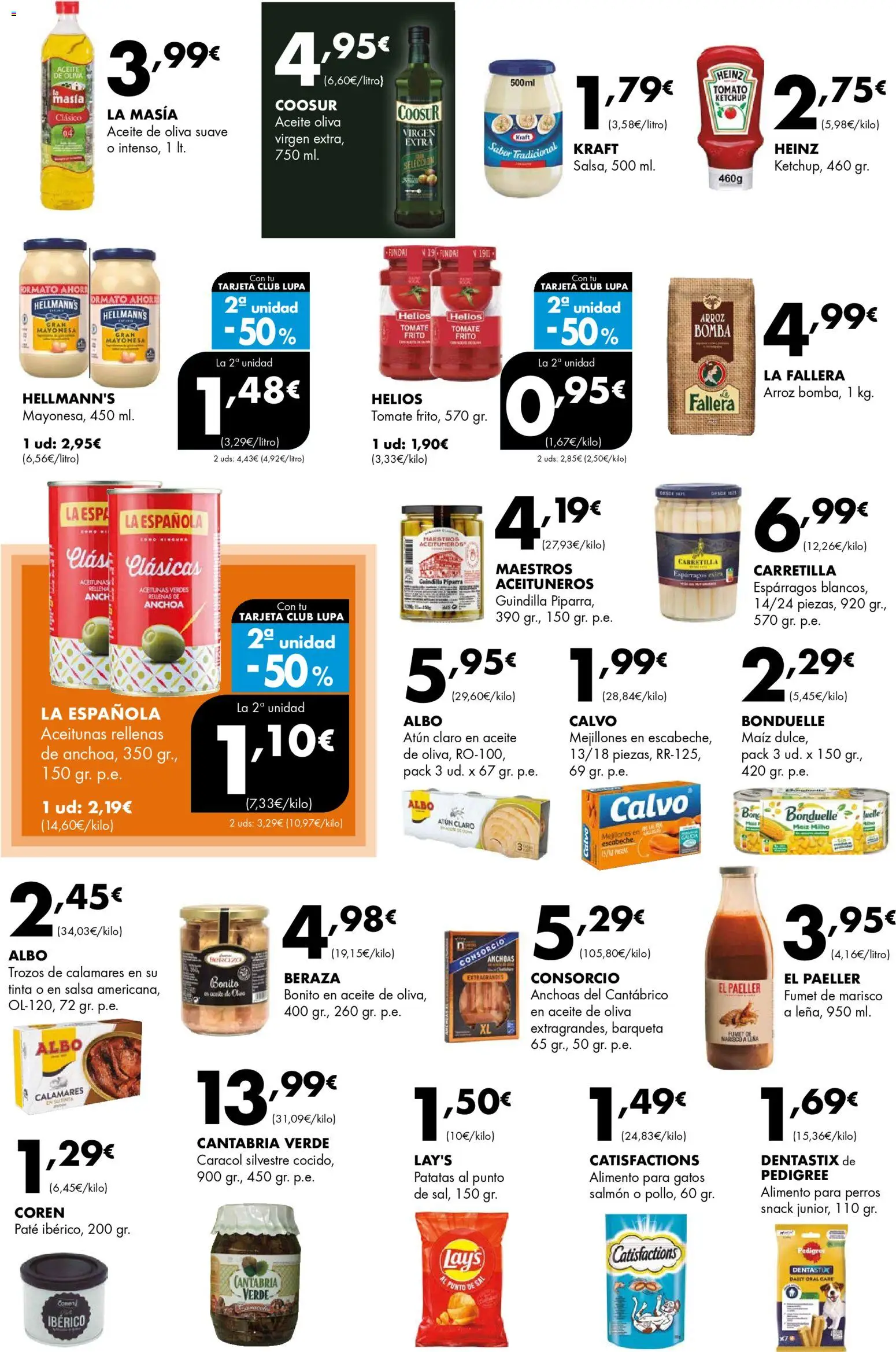 Lupa Supermercados folleto │ válido desde el 27.11.2025 | Página: 10 | Productos: Paté, Arroz, Anchoa, Atún claro