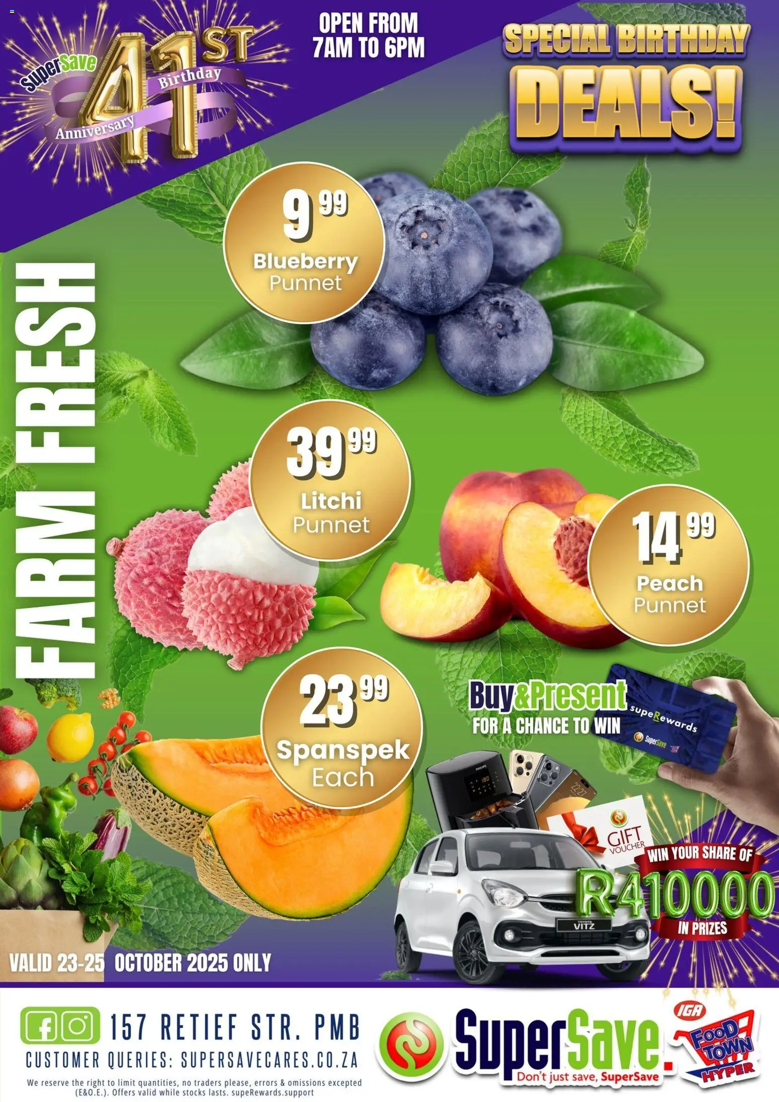 New Super Save catalogue – valid from 23.10.2025 | Page: 5 | Products: Peach