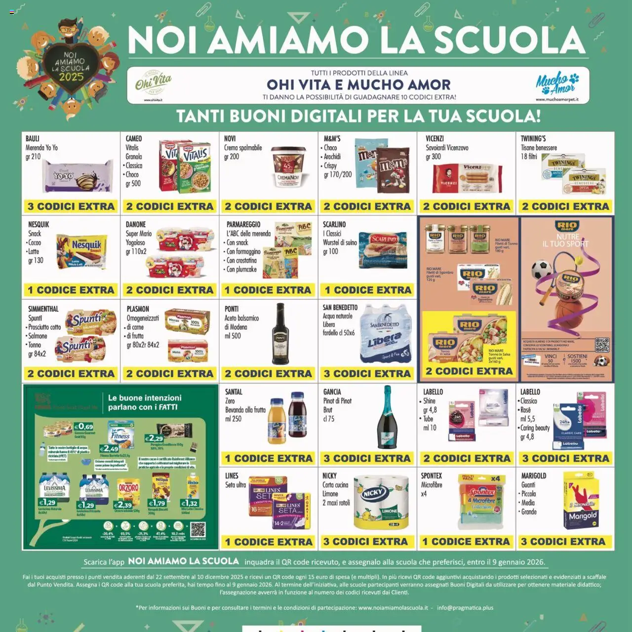 Volantino MerSi Supermercati del 08.10.2025 | Pagina: 13 | Prodotti: Prosciutto Cotto, Biscotti, Limone, Prosciutto