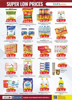 Preview of KM Trading - SUPER LOW PRICES  9th APRIL 2026  Safa Hyper Al Ain Edition Edition - K.M. TRADING valid from 09.04.2026 | Page: 16 | Products: Hovězí maso, Домати, Котлон, Πούδρα