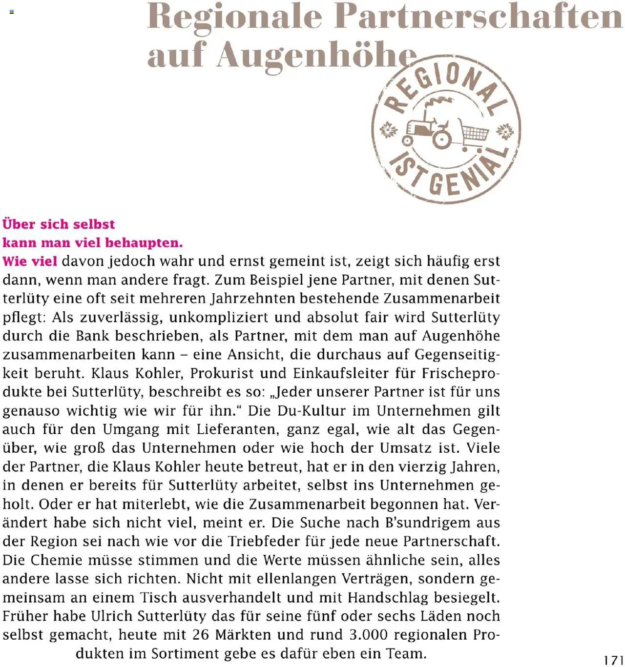 Sutterlüty Unsere Chronik gültig ab 01.08.2025 | Seite: 171 | Produkte: Tisch